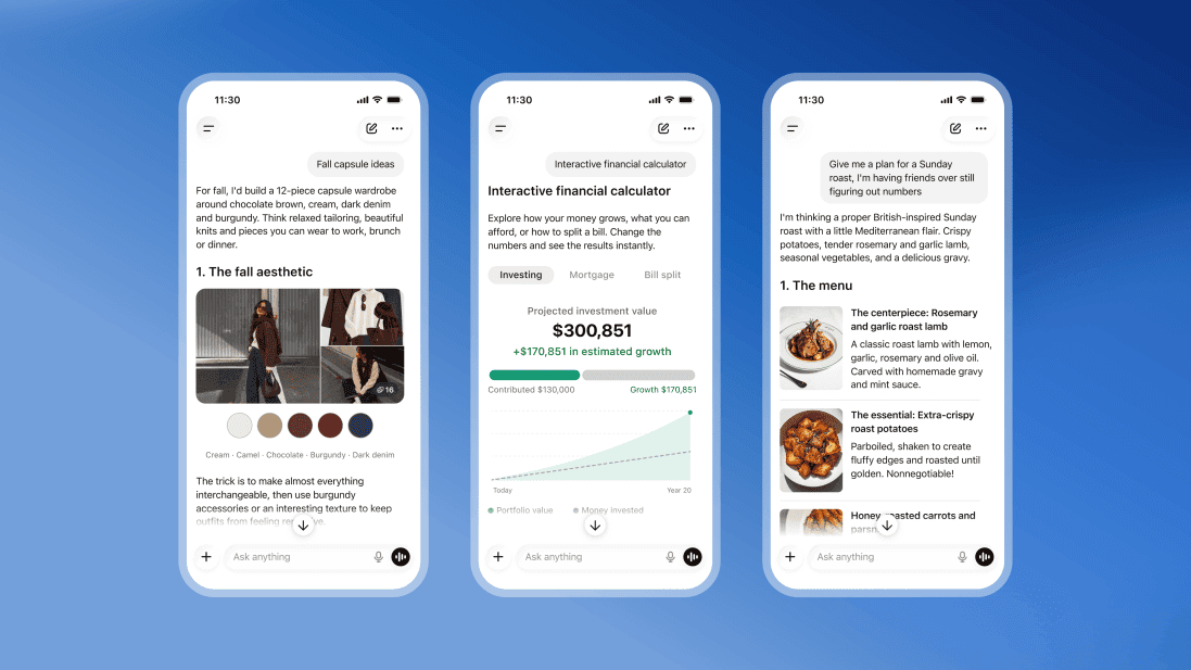 Intelligent UI chatgpt