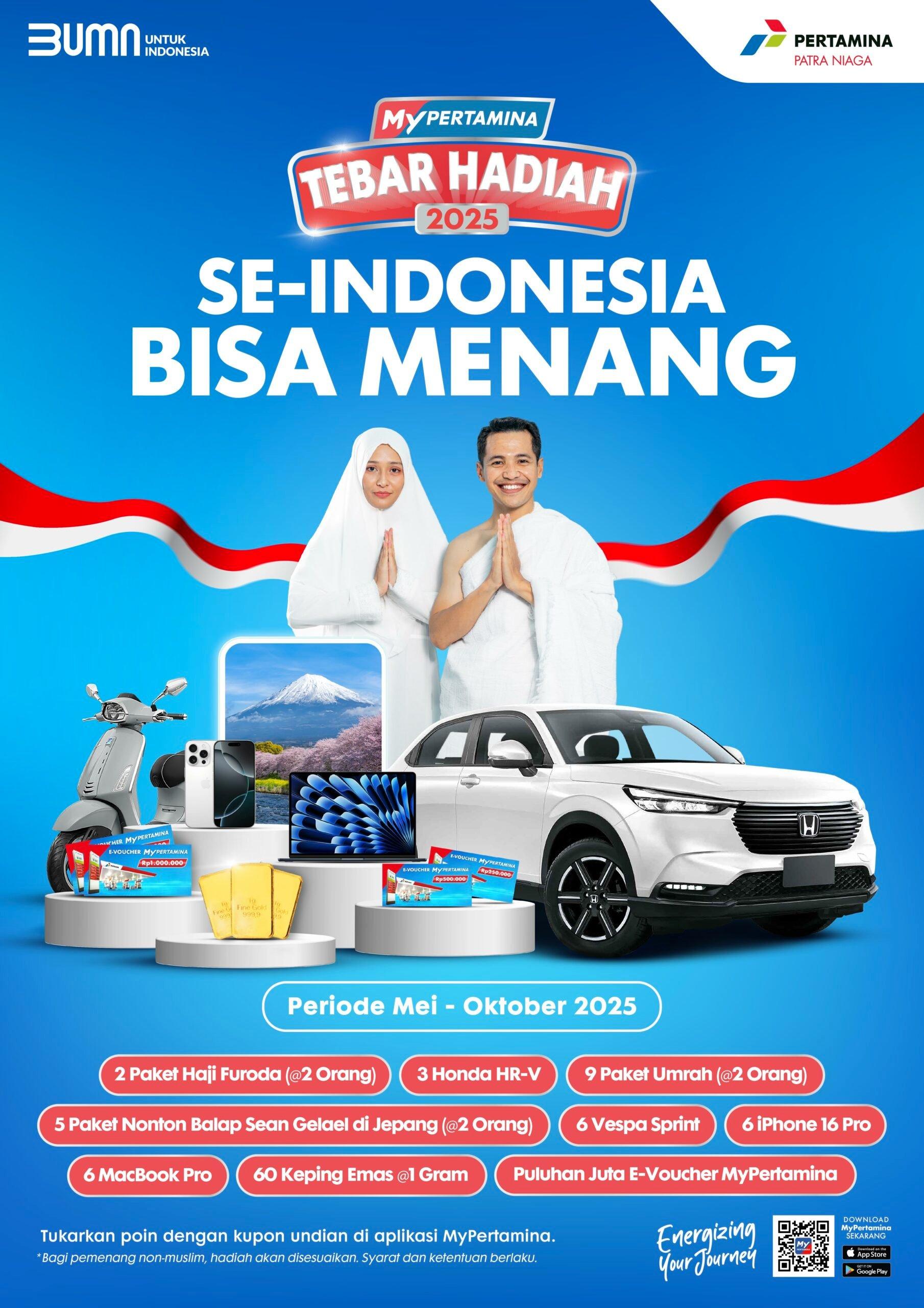 Perkuat Loyalitas Pelanggan, Pertamina Gelar Undian Berhadiah