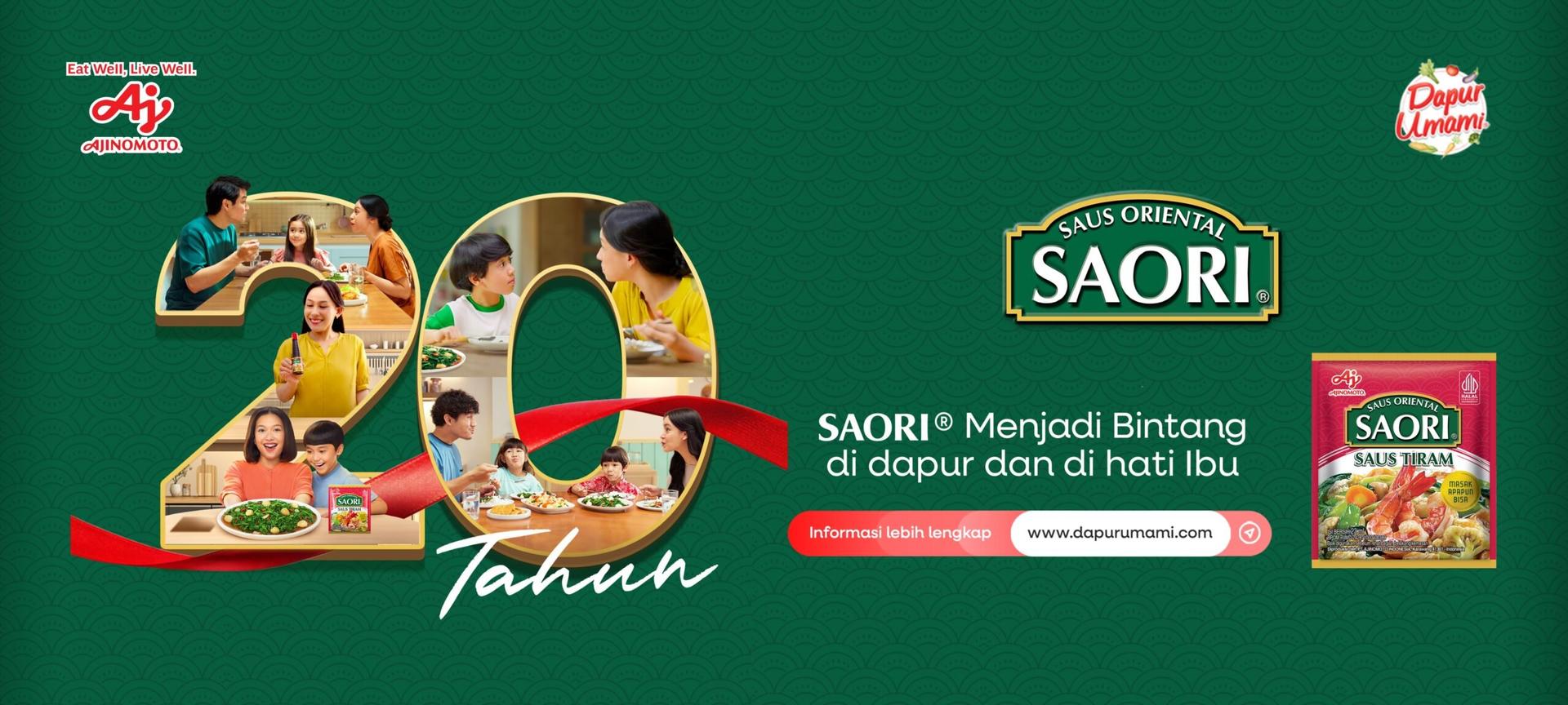 SAORI Andalkan Inovasi Produk dan Emosi Keluarga untuk Jaga Pasar Selama 20 Tahun