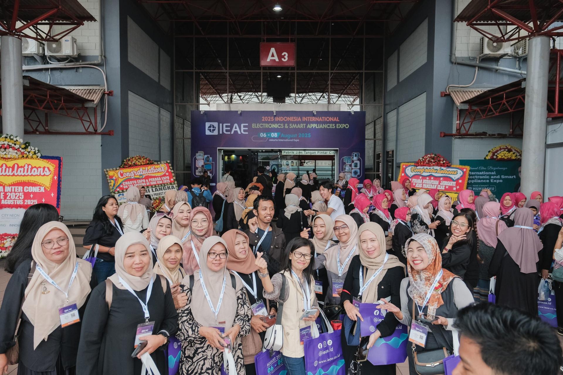 IEAE 2025 Resmi Dibuka, Dorong Kolaborasi Global di Industri Elektronik dan Perangkat Rumah Pintar