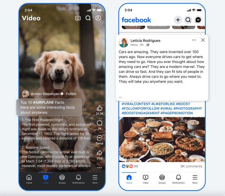 konten spam facebook