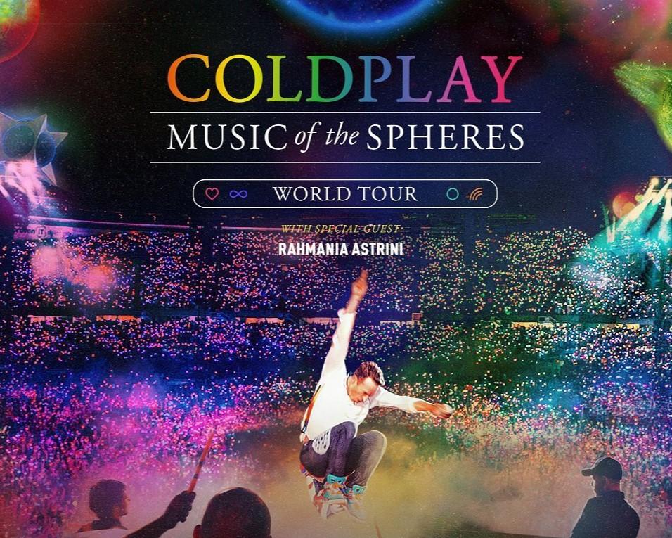 barang yang wajib dan dilarang dibawa saat konser Coldplay Jakarta