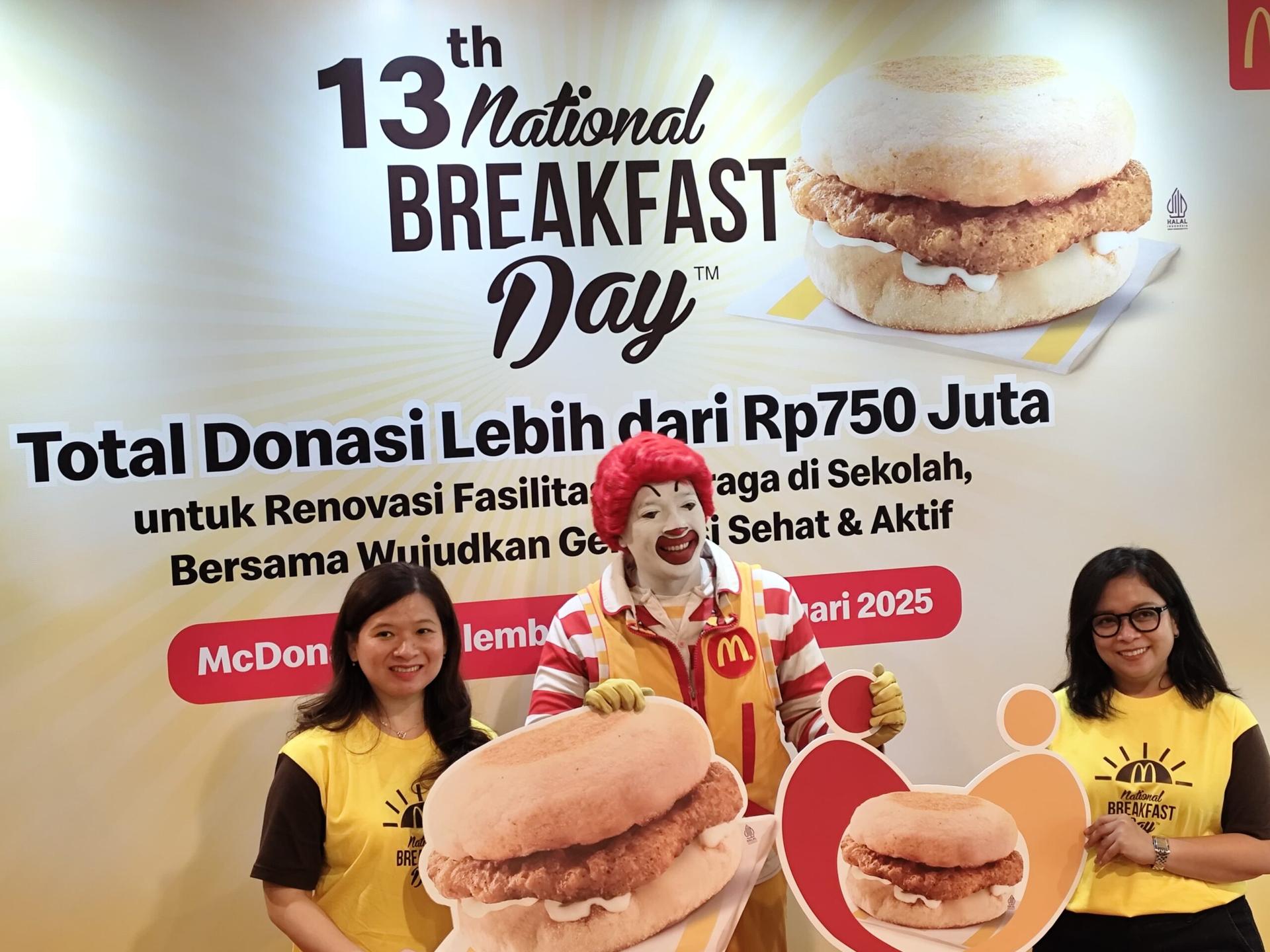 McDonald's Indonesia Dorong Kesadaran Sarapan lewat National Breakfast Day ke-13