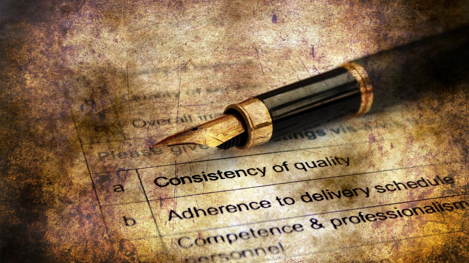 Konsistensi Marketing