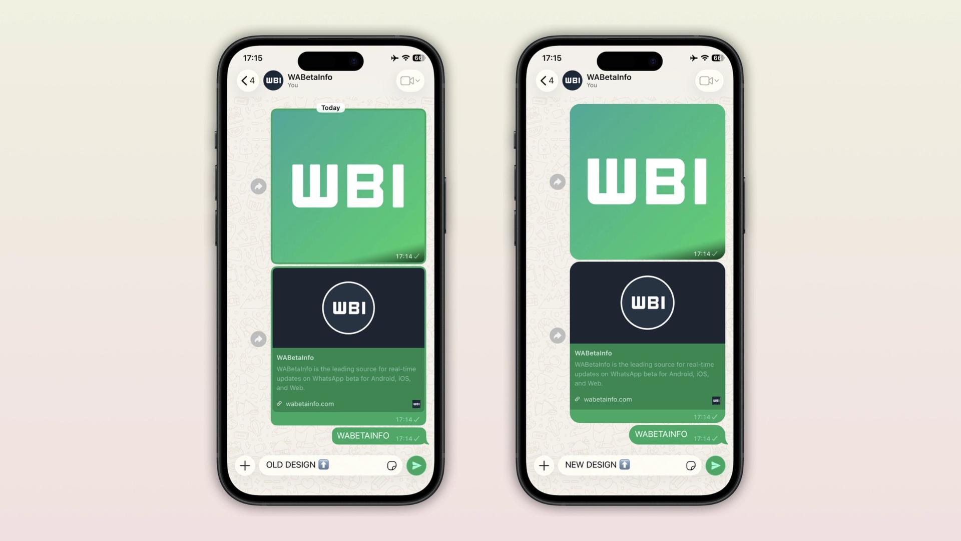 desain chat whatsapp