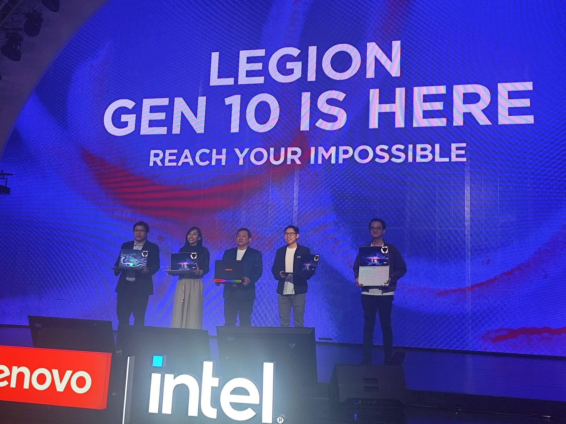 Bawa Chipset Intel Ultra, Lenovo Kenalkan Laptop Legion Gen-10