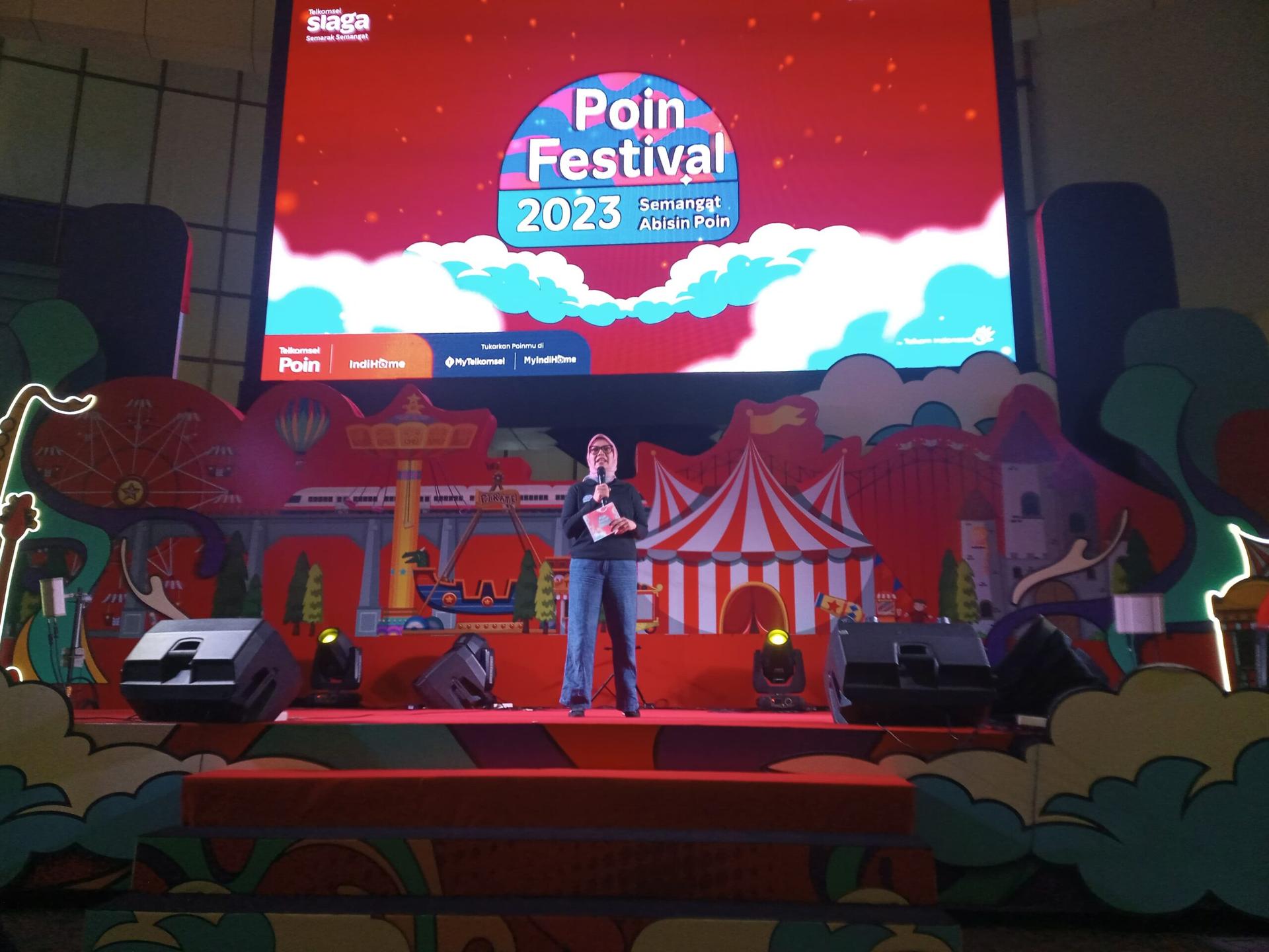 Usung Experiential Marketing, Telkomsel Gelar Poin Festival 2023