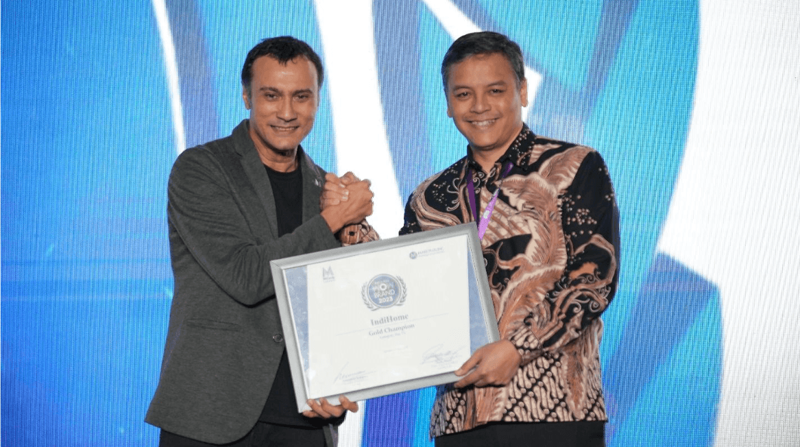 IndiHome Raih Dua Penghargaan Markplus Indonesia WOW Brand 2023