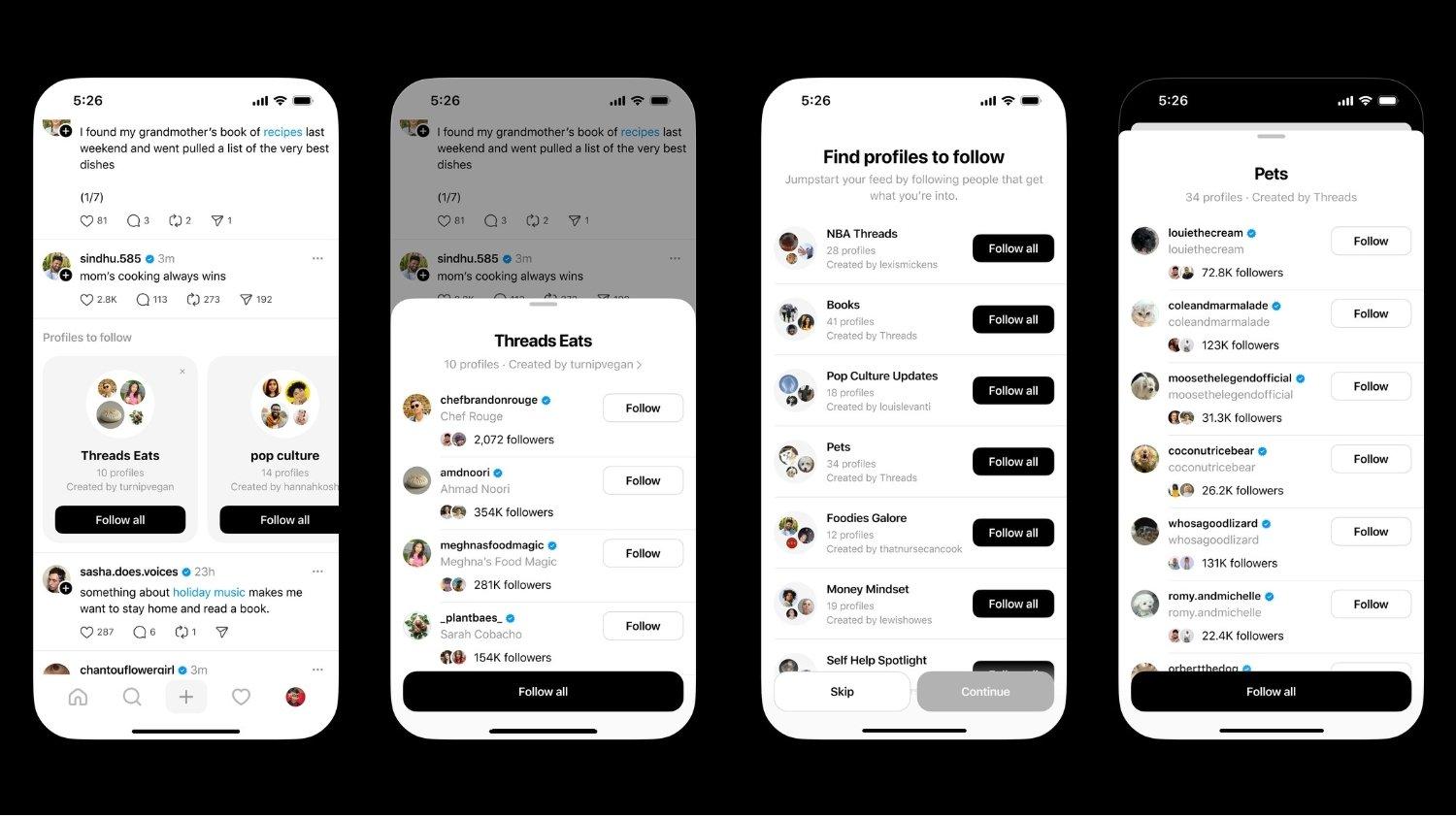 koleksi akun Threads