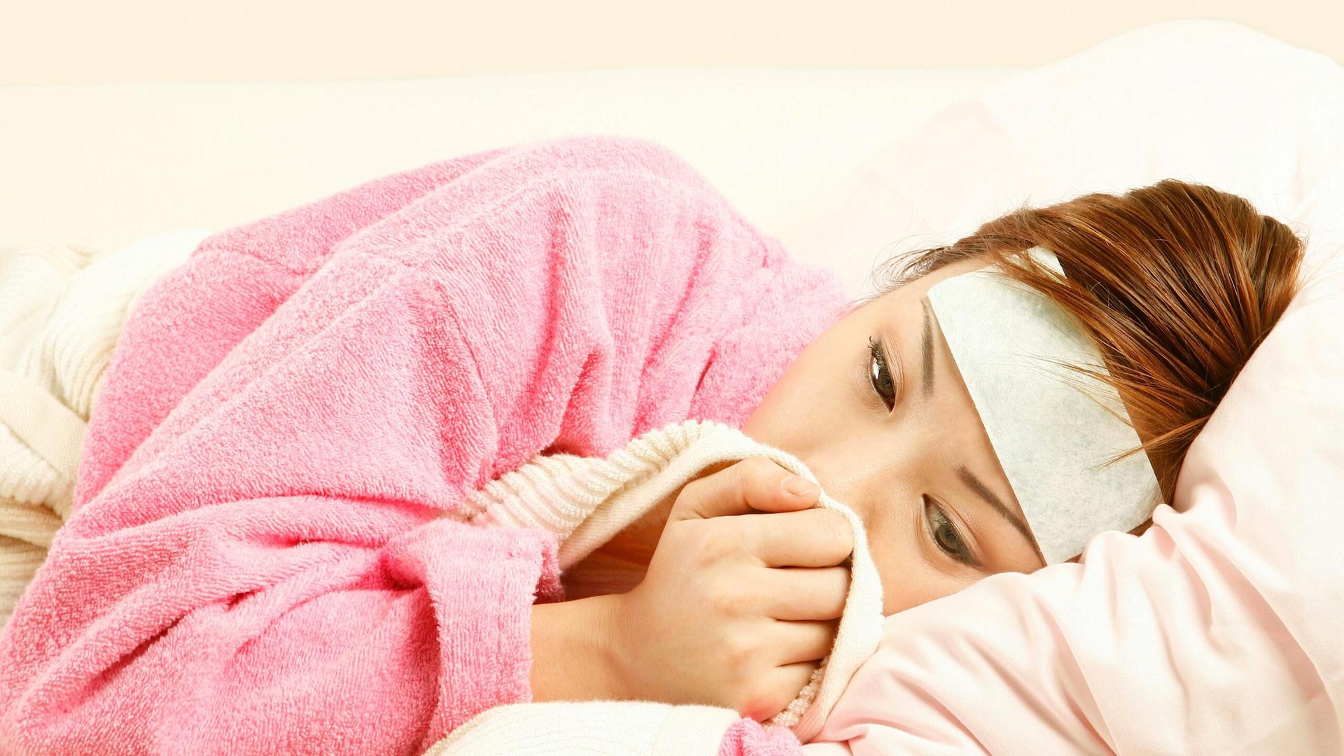 Ilustrasi terjangkit ISPA