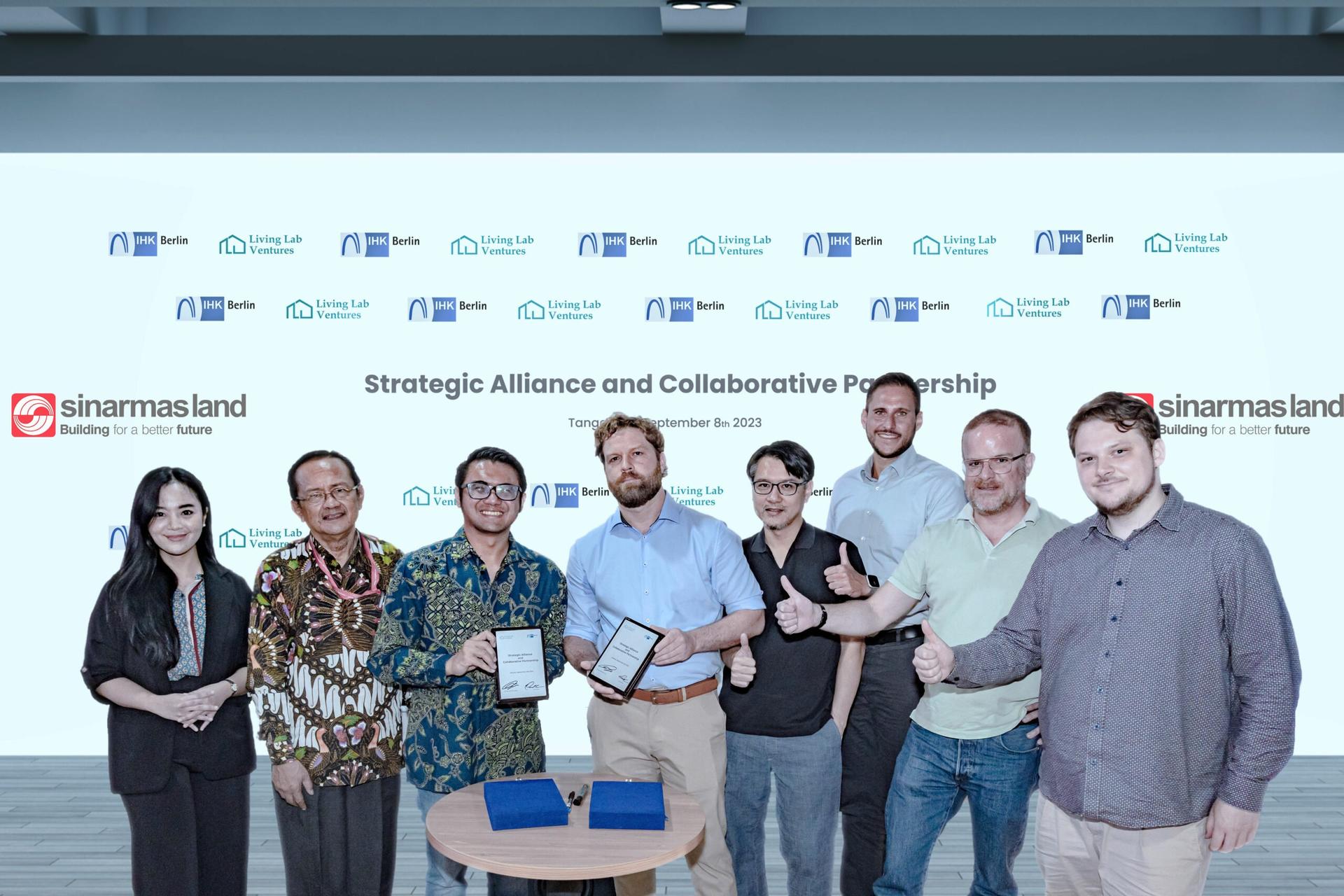 Jalin Kemitraan Strategis, Living Lab Venture Gandeng IHK Berlin