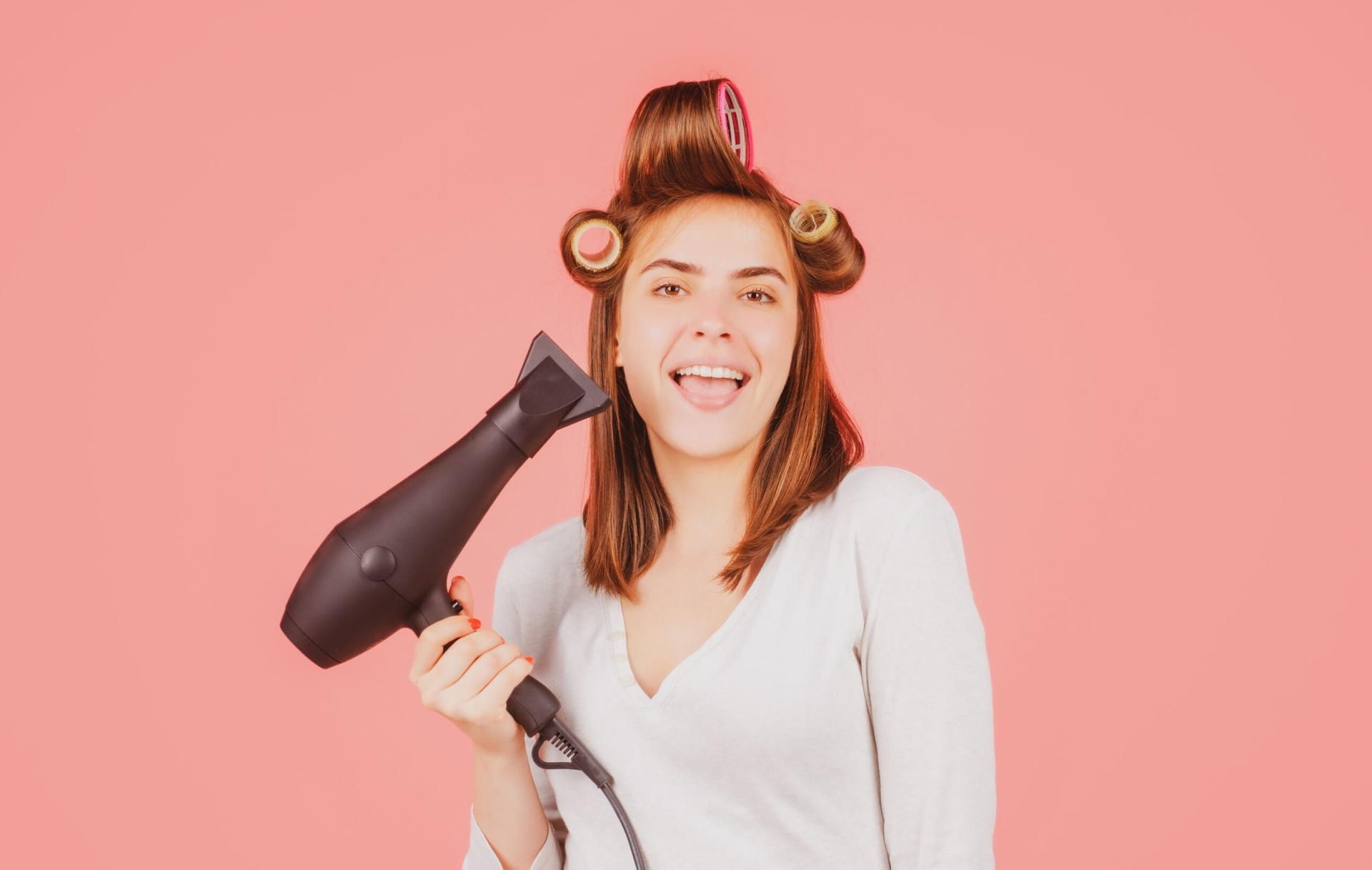 blow rambut kaus kaki