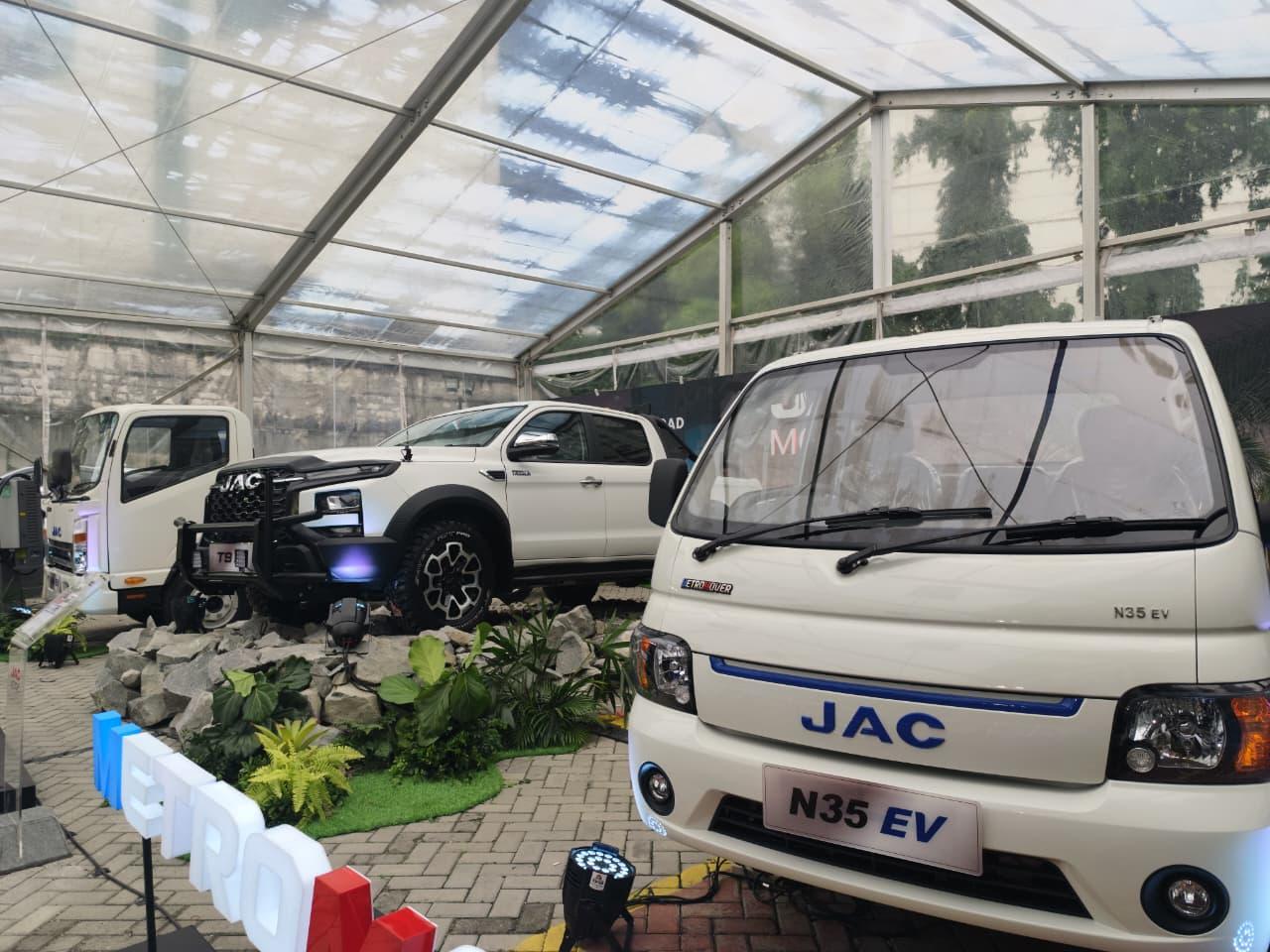 JAC Motors Ekspansi ke Indonesia dengan Tiga Lini Kendaraan Listrik Komersial