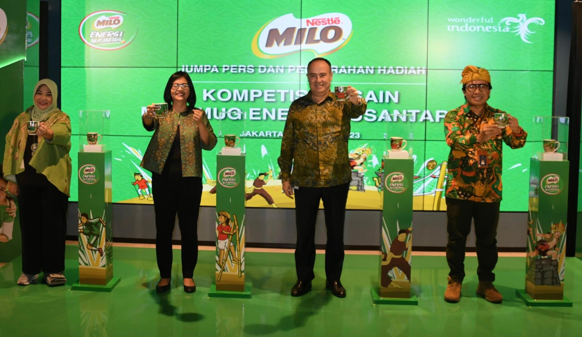kemenparekraf dan Nestle MILO