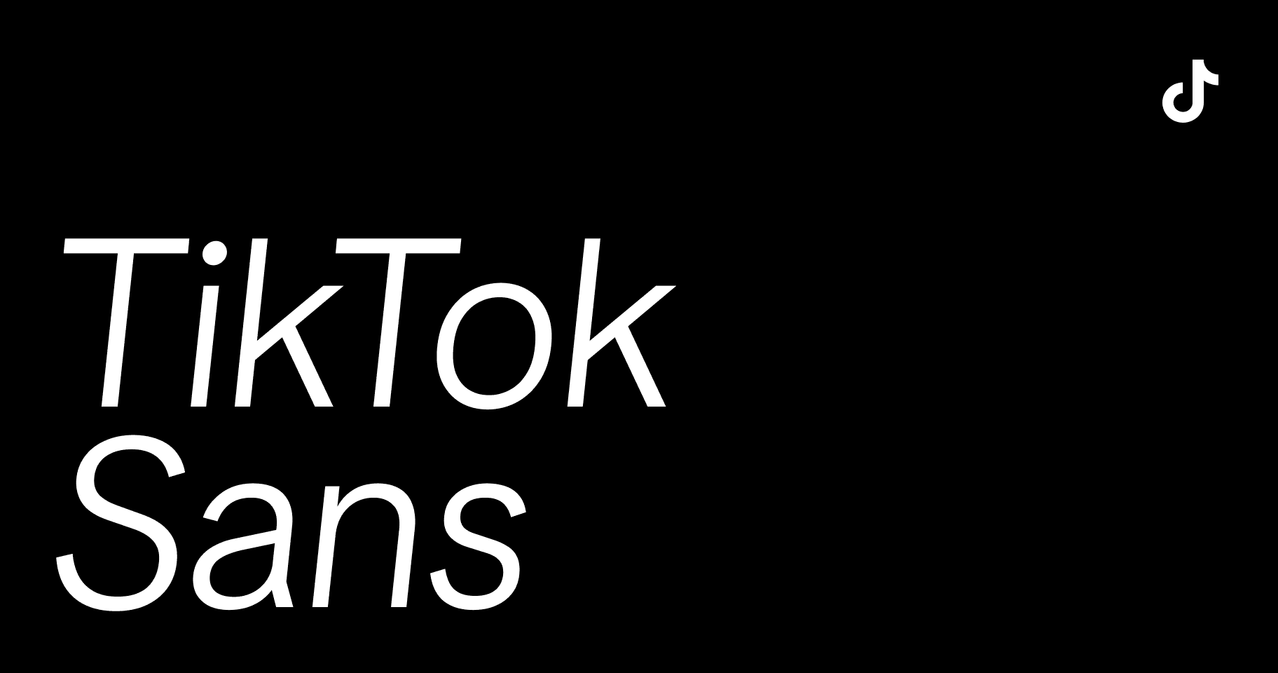 TikTok Sans