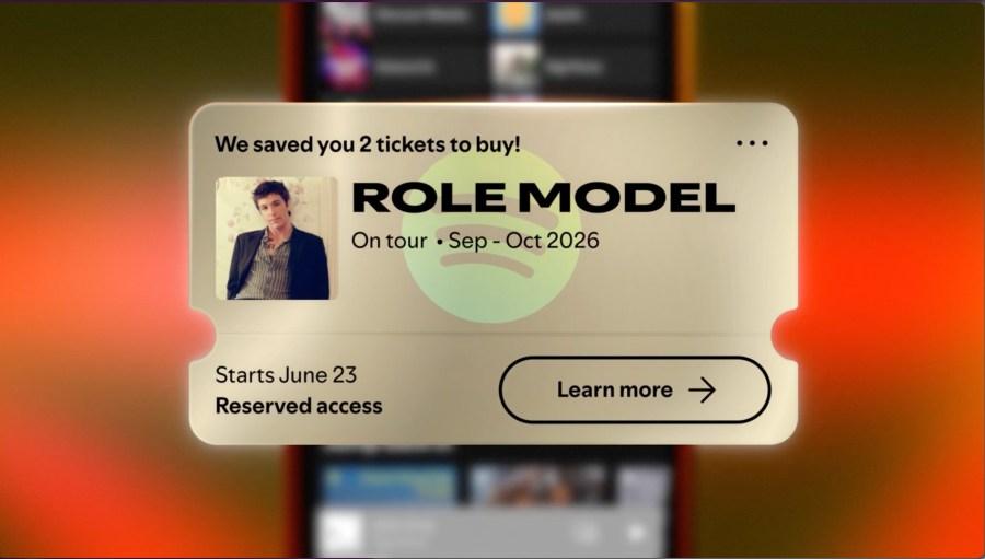 Reserved by Spotify
