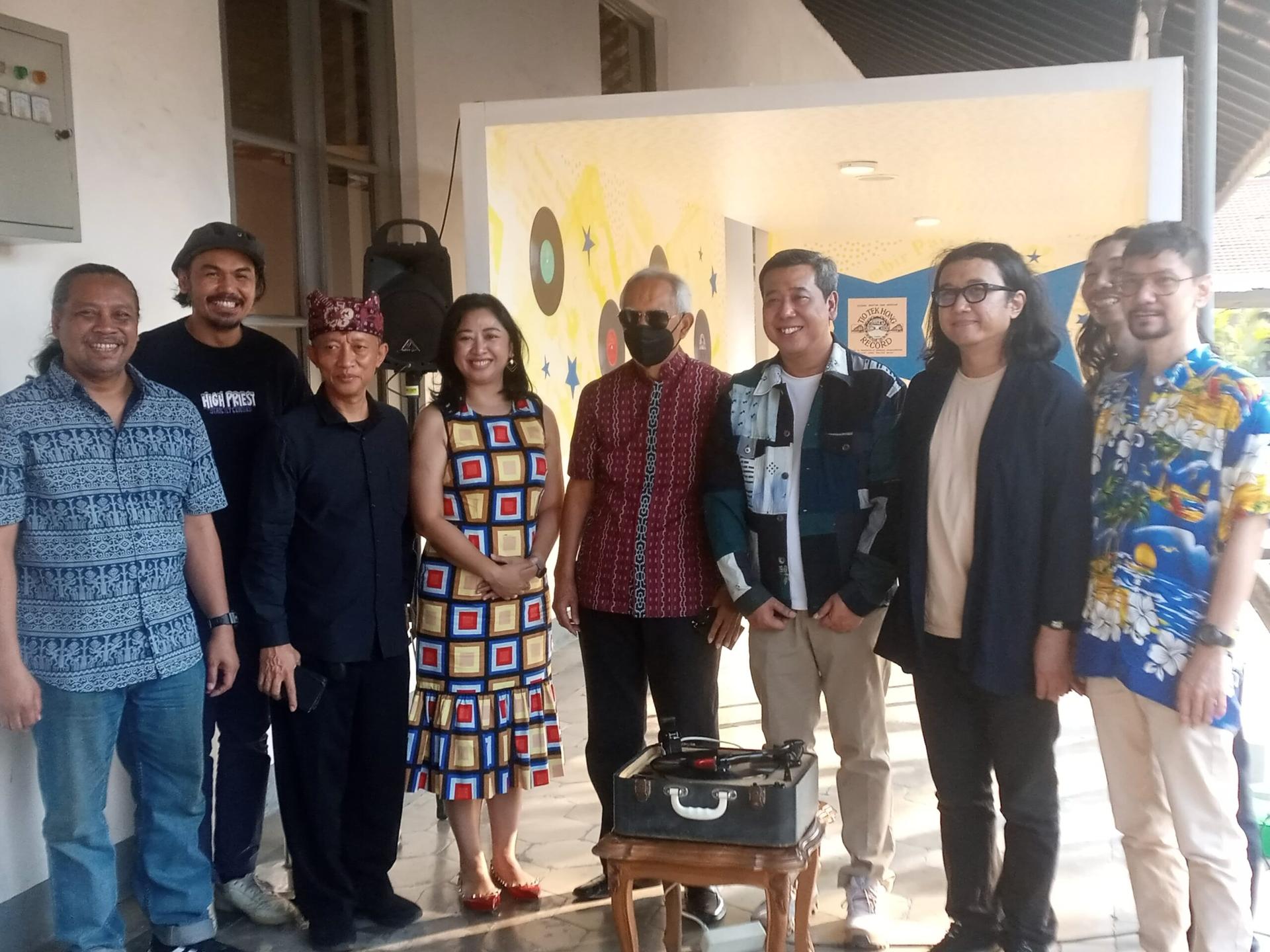 Pembukaan Pameran Arsip Musik Dari Ngak-Ngik-Ngok ke Dheg Dheg Plas (FOTO: Marketeers/Bernad)