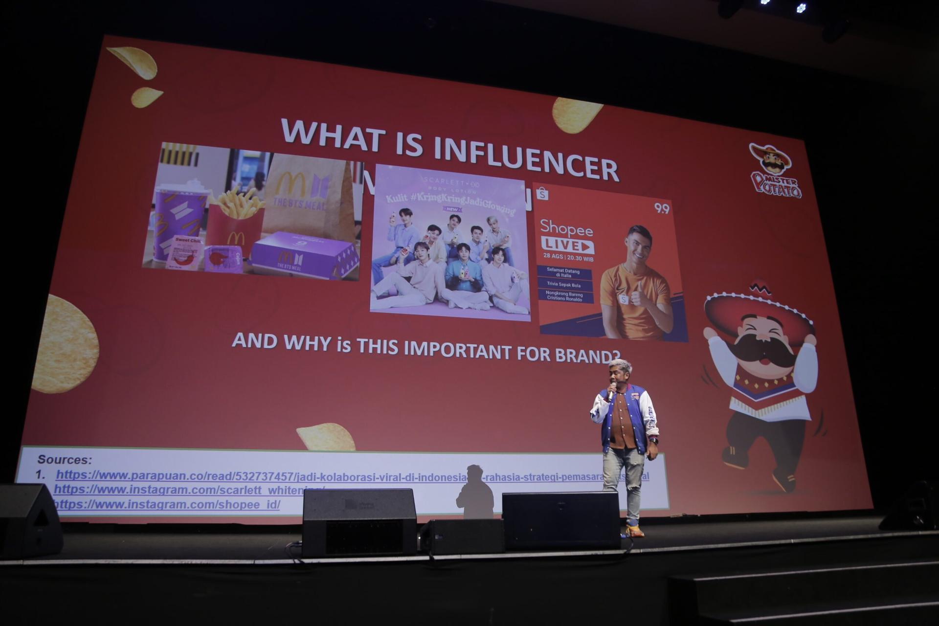 influencer marketing mister potato