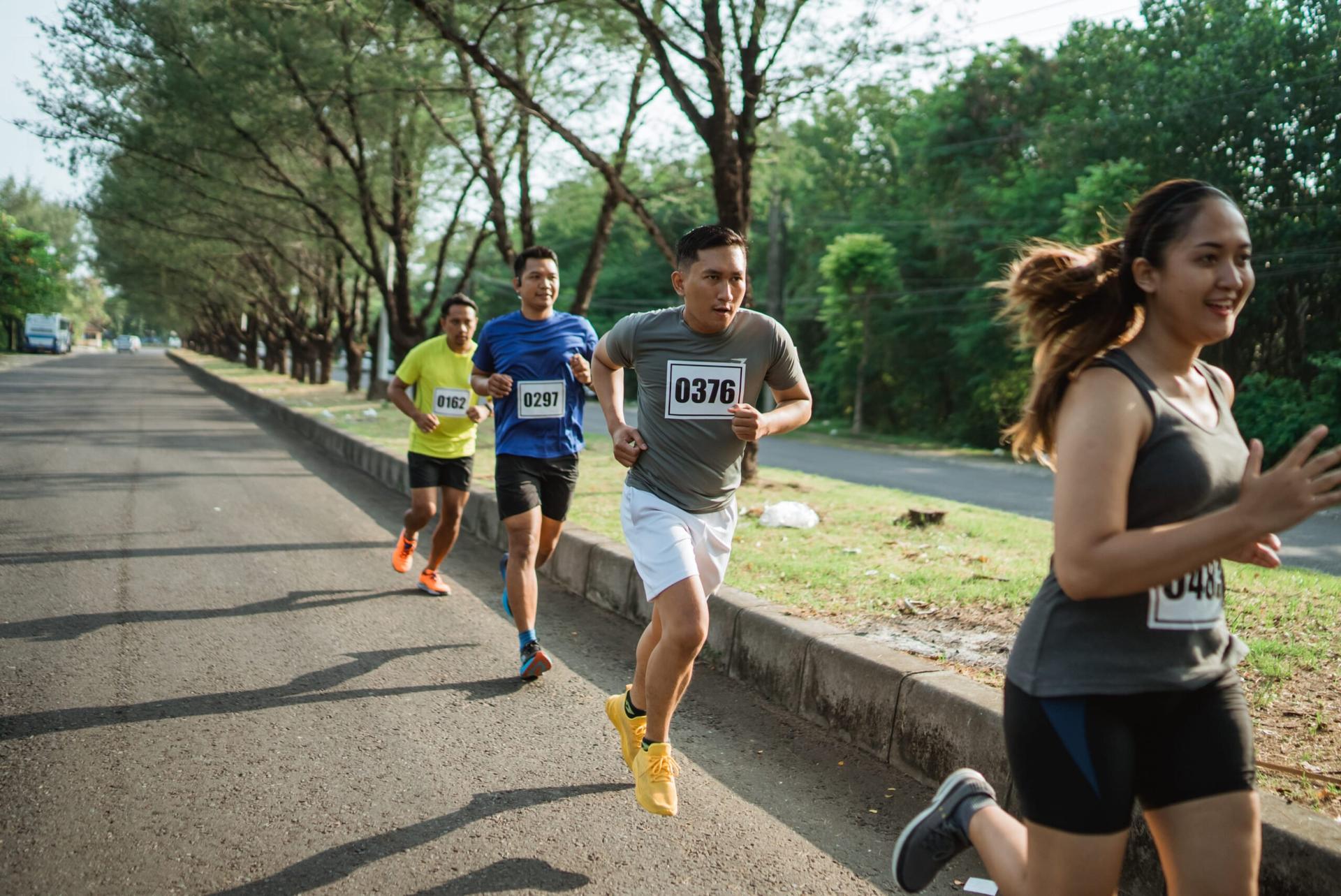 latihan maraton pertama