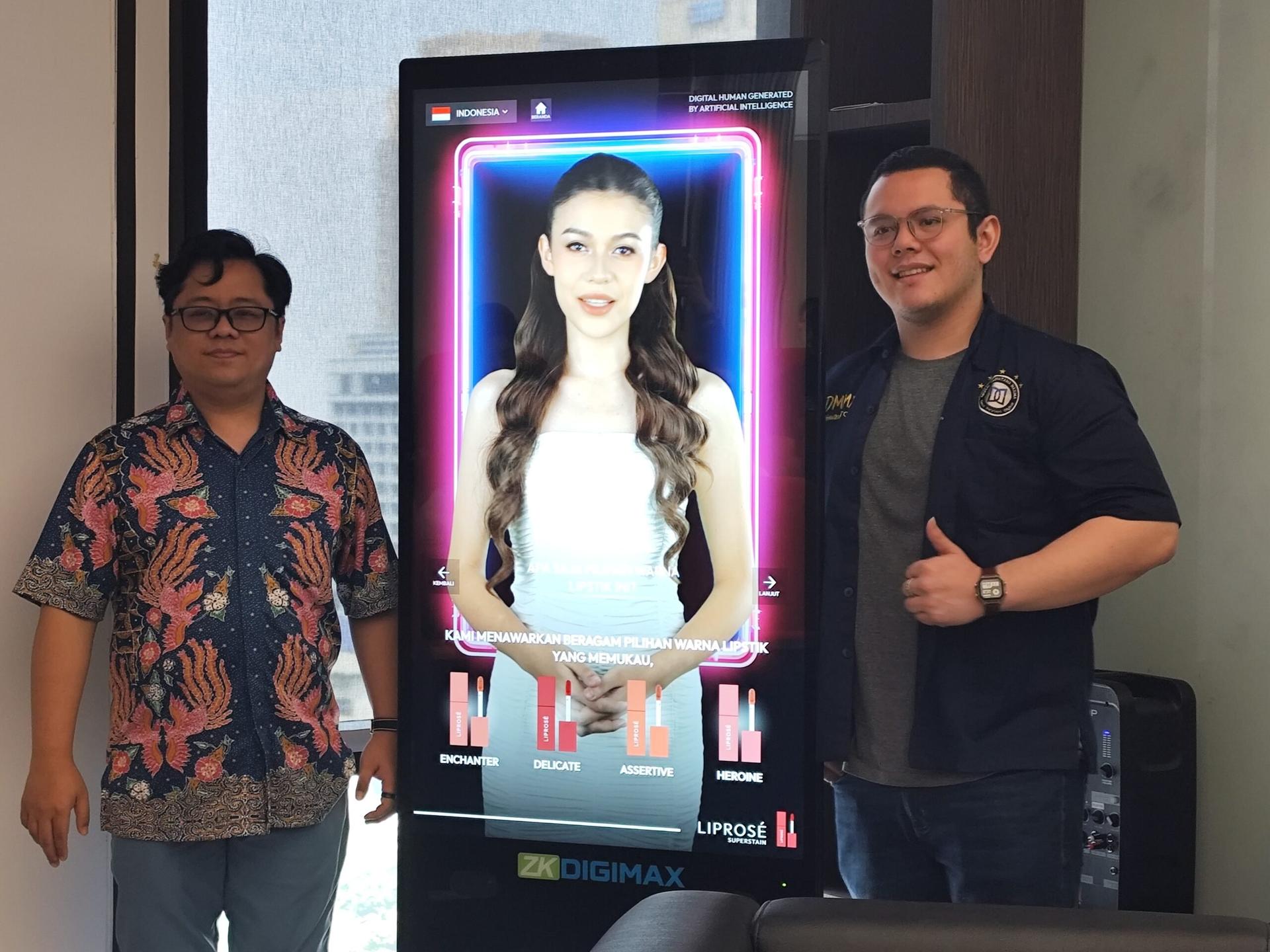 Gabungkan Interaksi Manusia dan AI, DMMX Rilis Digital Human AI