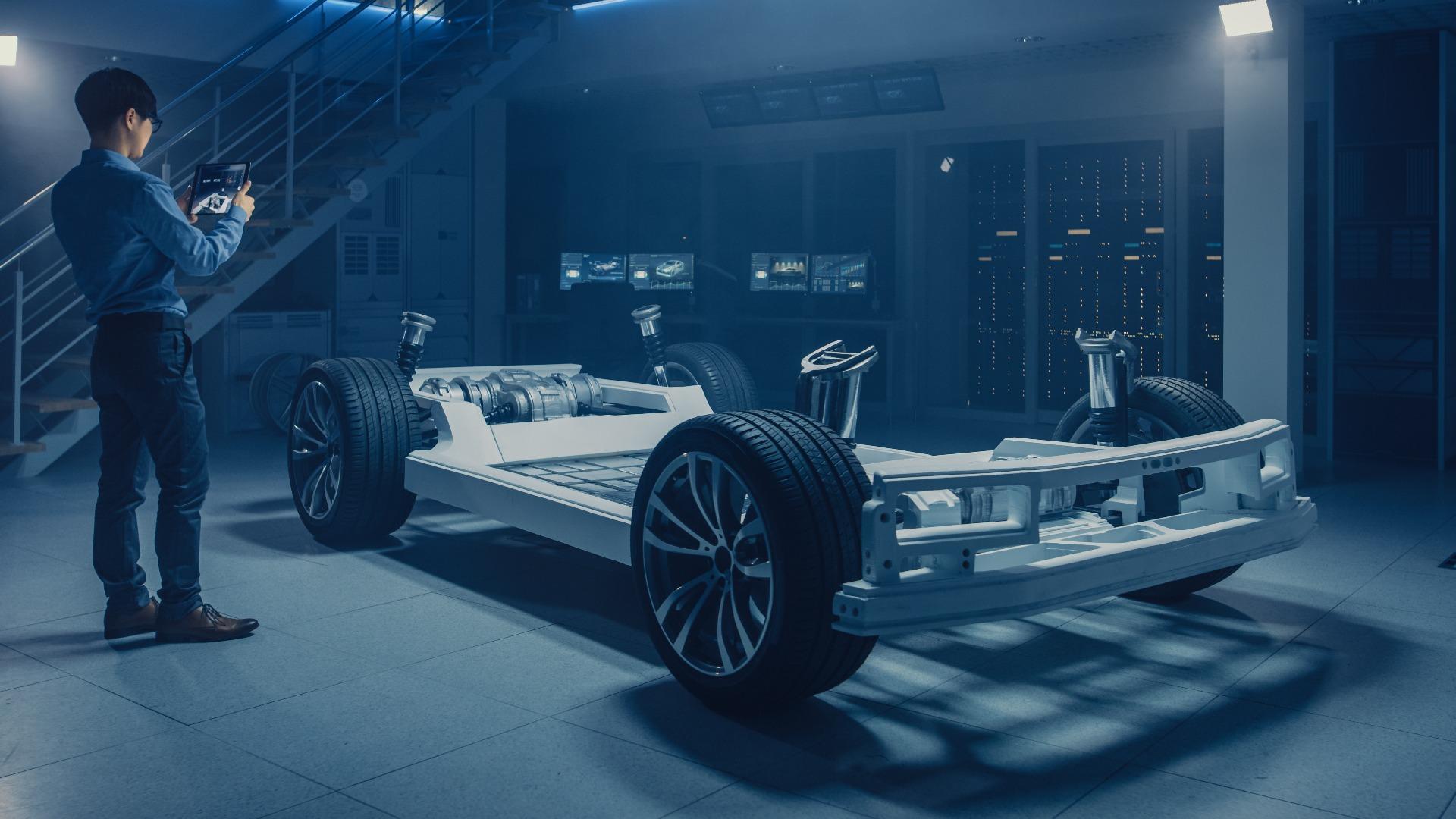 pusat desain kendaraan listrik