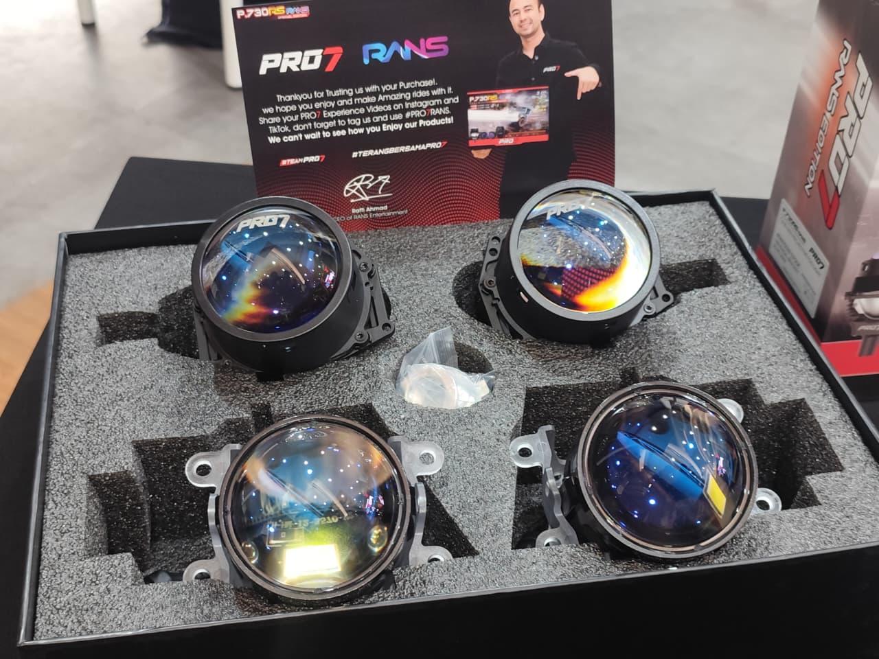 PRO7 dan RANS Rilis Lampu Mobil Premium P730RS