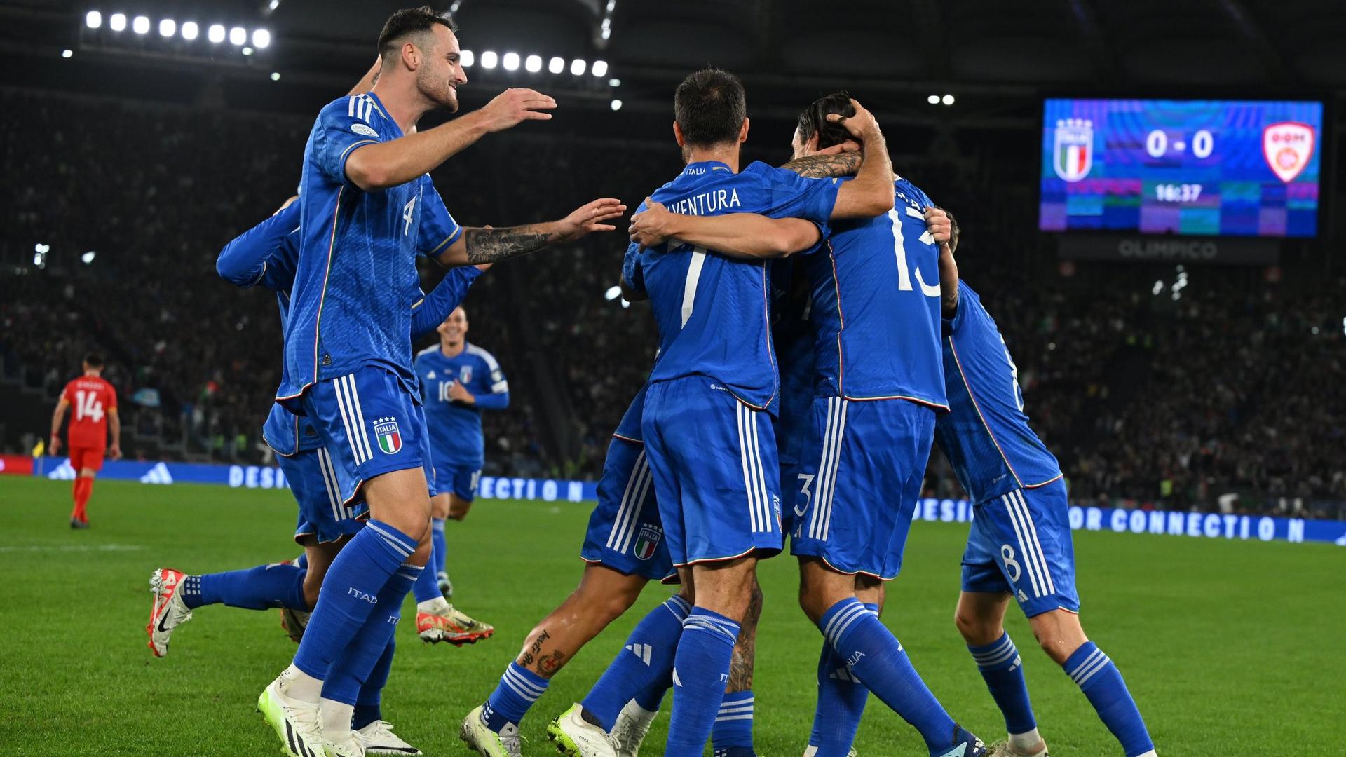 Italia vs Makedonia Utara