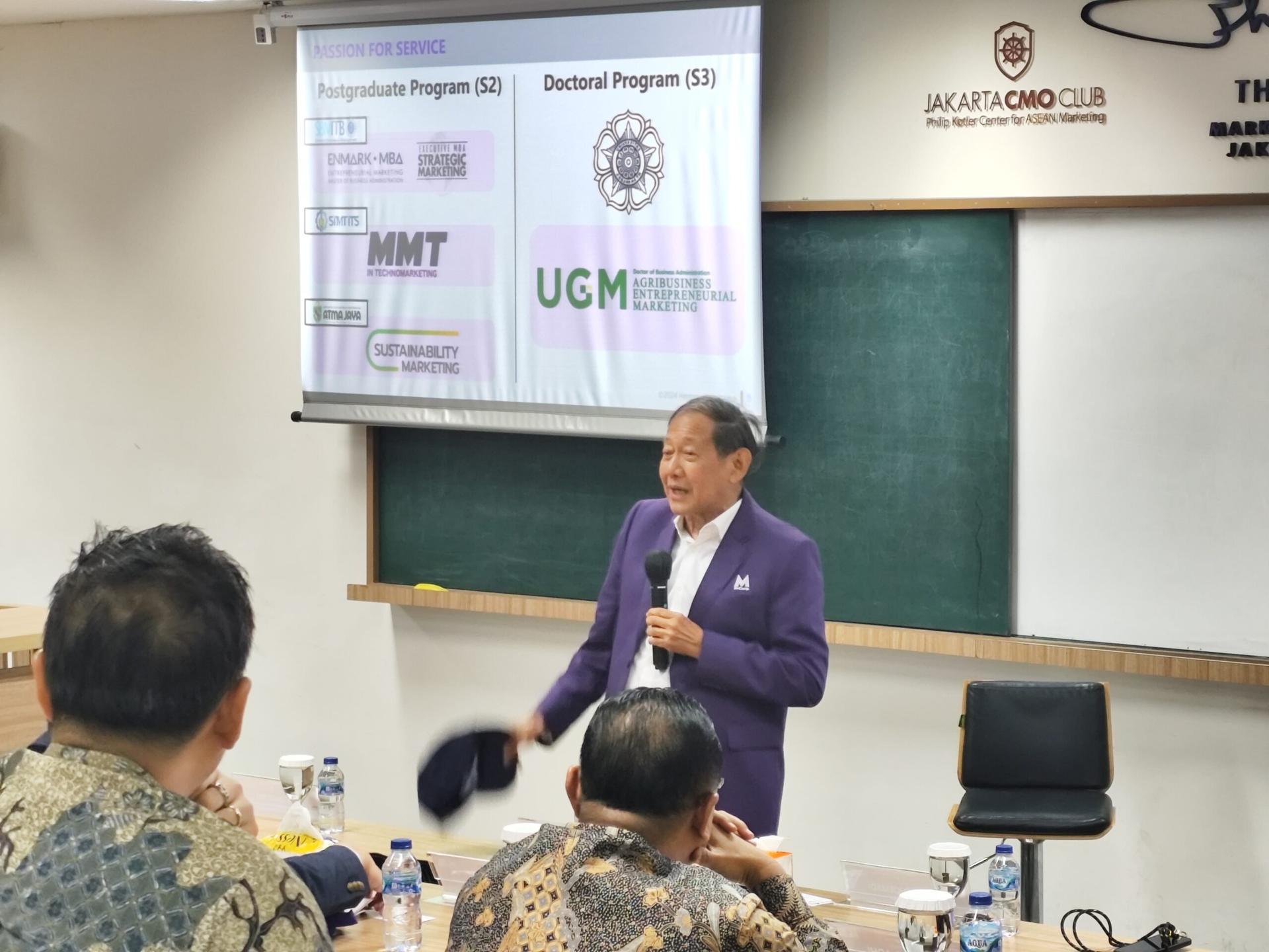 Hermawan Kartajaya Ingatkan Pentingnya 5P Dalam Bisnis Saat Ini