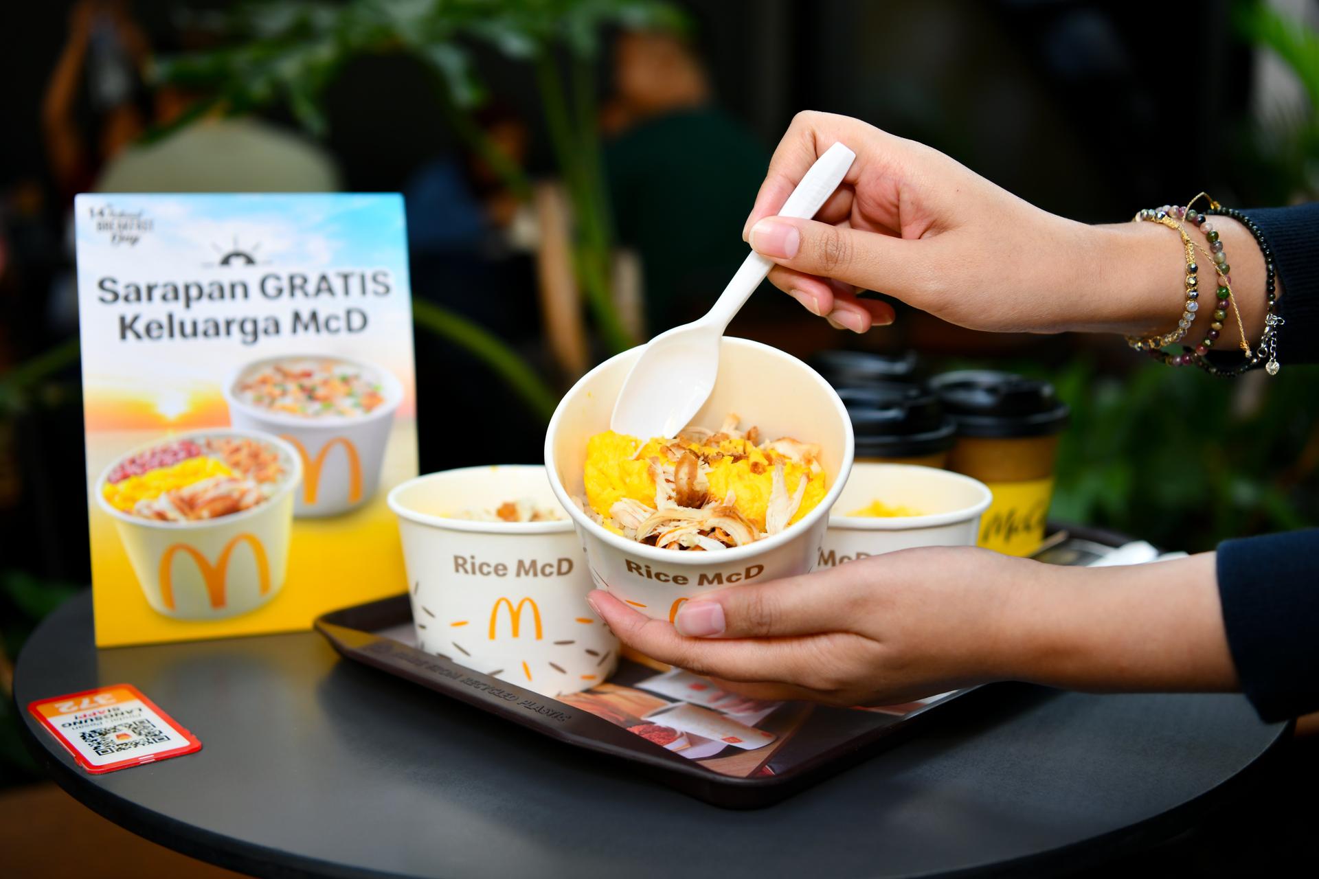 Experiential Marketing McDonald's Lewat Sarapan Gratis Keluarga