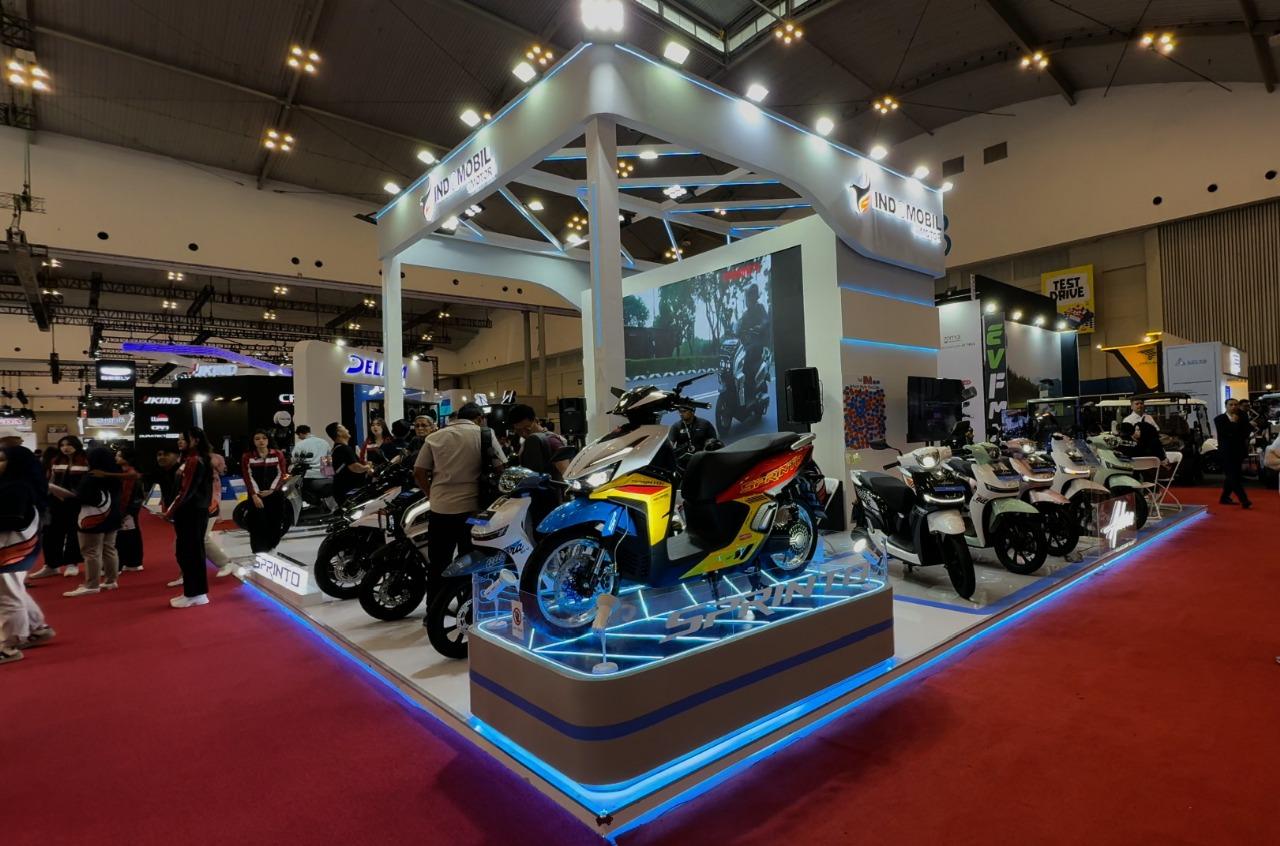Sprinto Jadi Penantang Baru Pasar Motor Listrik, Pesanan Hampir 500 Unit di GJAW 2025