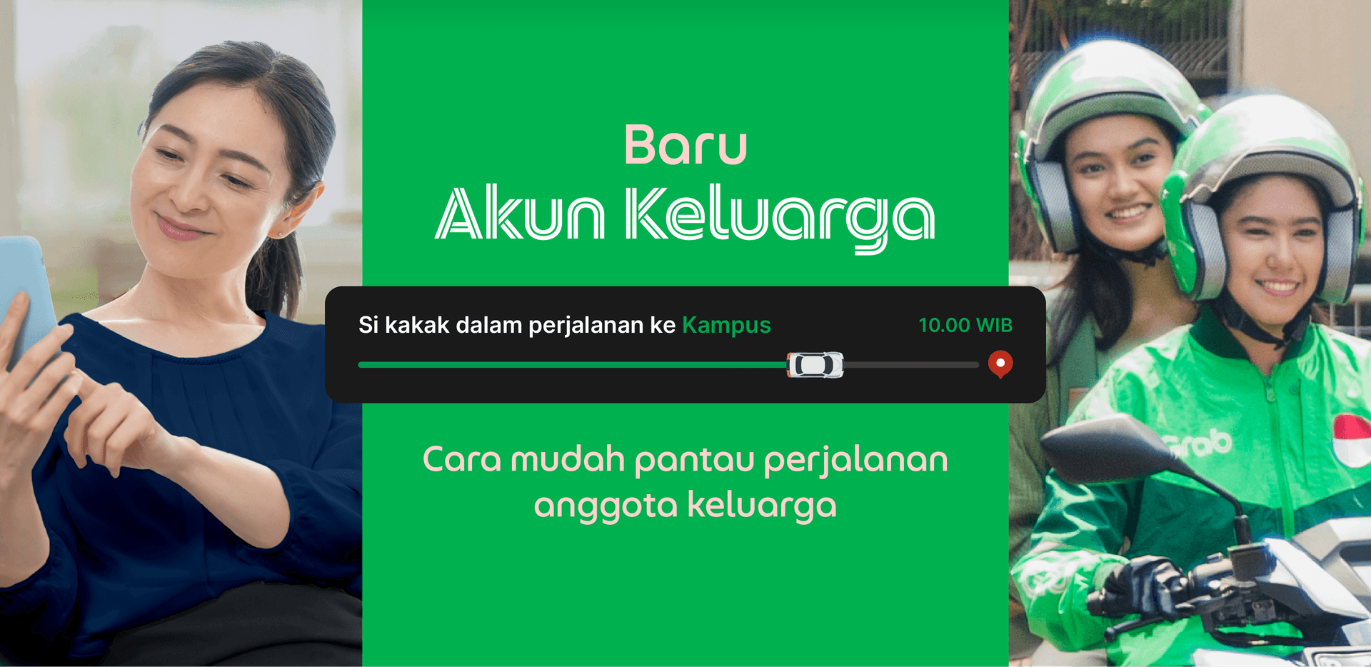 Sasar Segmen Household, Grab Indonesia Luncurkan Fitur Akun Keluarga