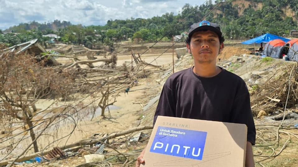 Lewat Bantuan Starlink di Aceh, PINTU Perkuat Strategi Marketing Berbasis Dampak Sosial