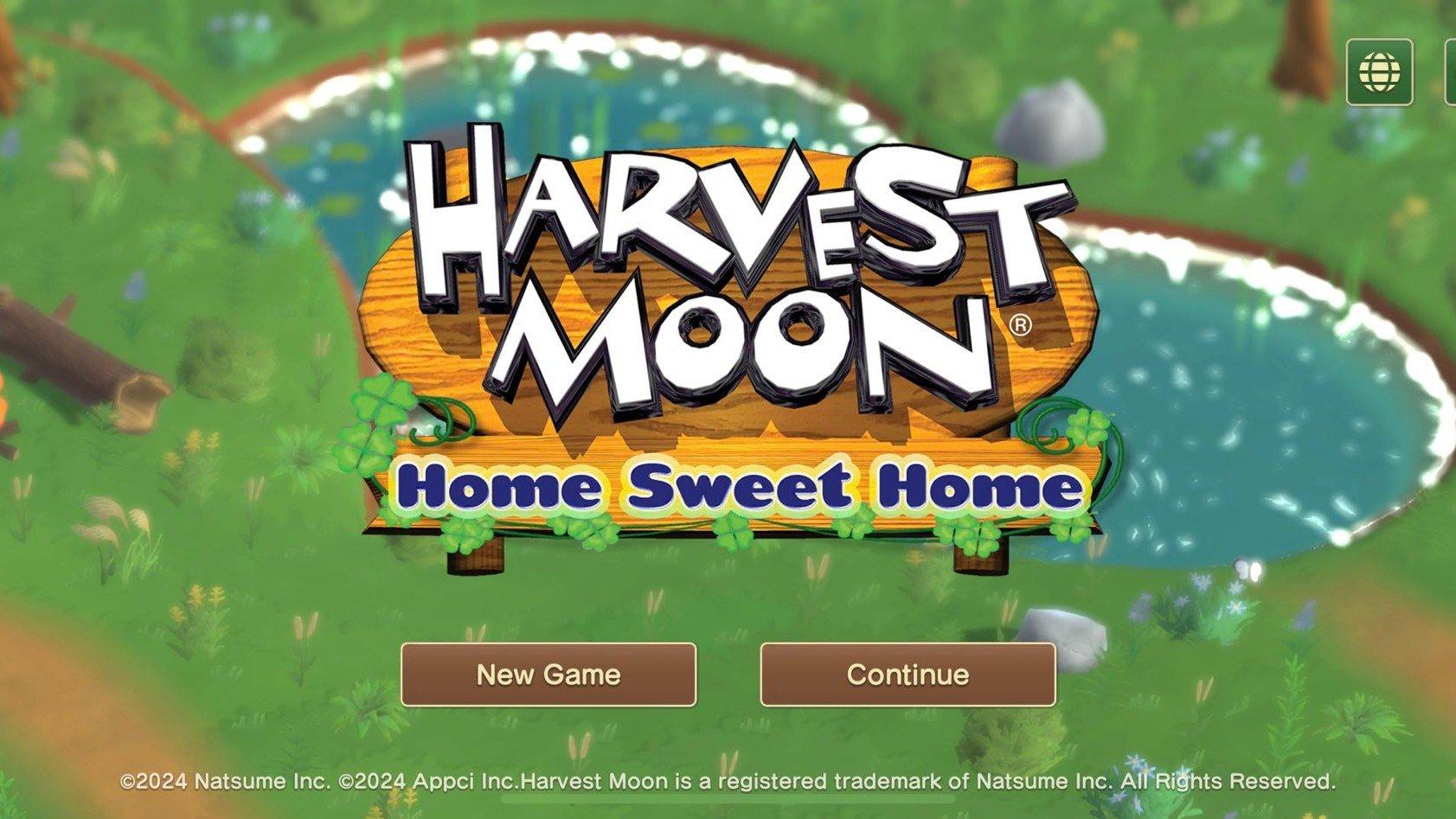 Harvest Moon: Home Sweet Home