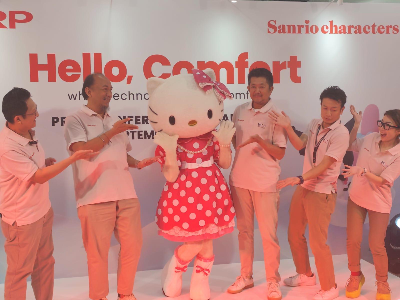 Bidik Posisi Market Leader di Pasar LCD TV, Sharp Gandeng Sanrio
