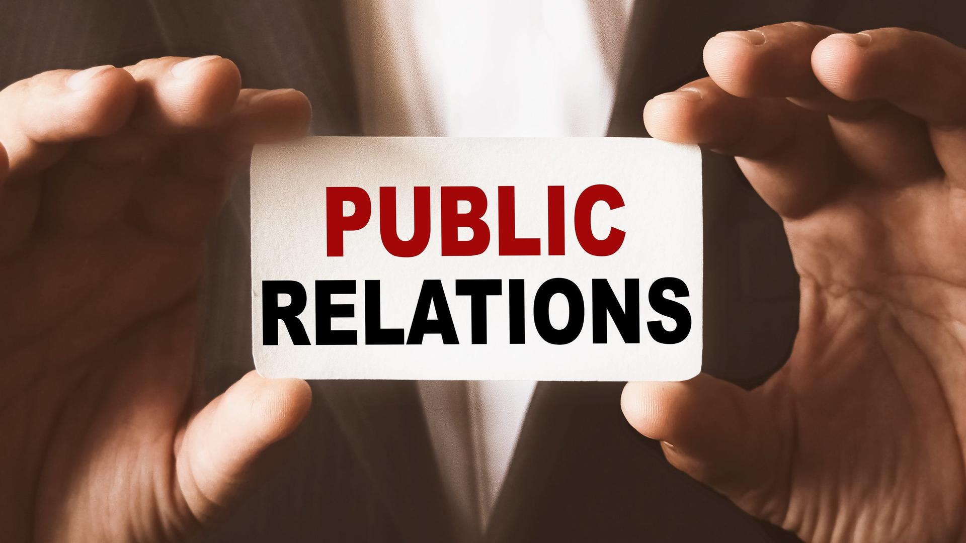 Public relations