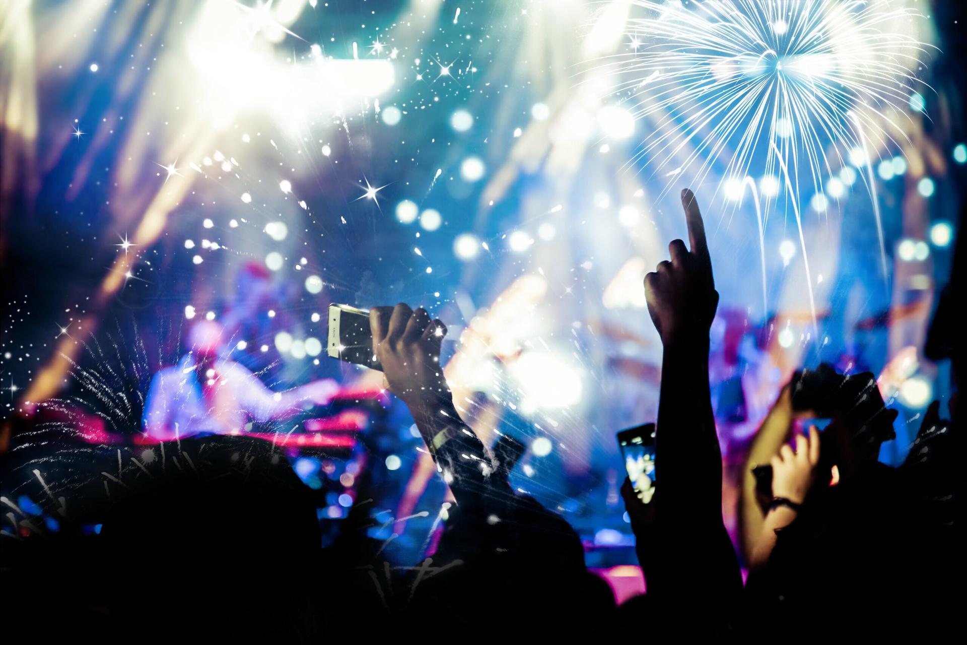 konser musik tahun baru