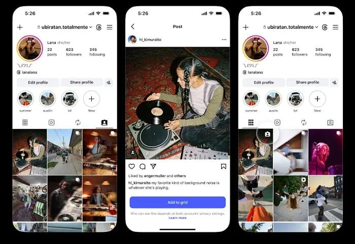 unggahan kolaborasi instagram