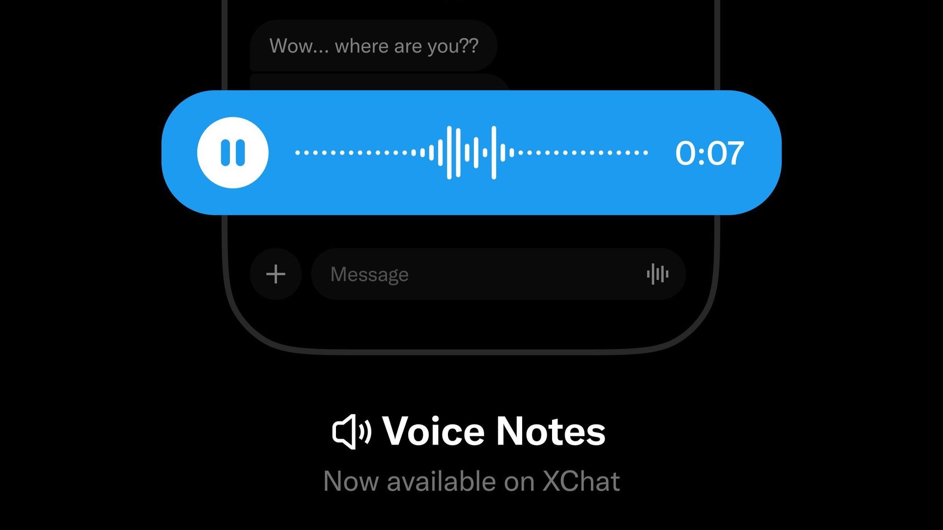 voice notes x chat