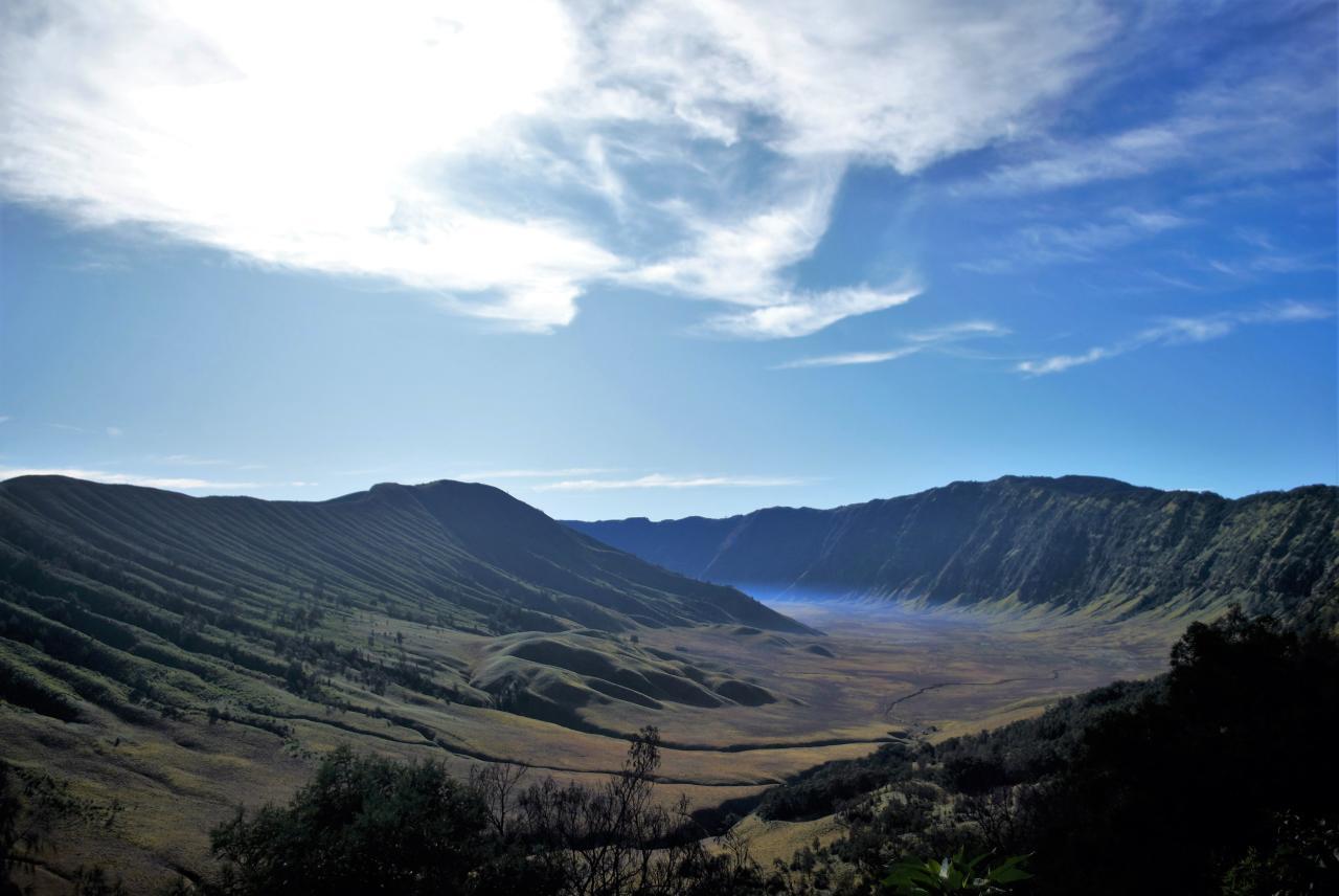 Ilustrasi wisata Bromo