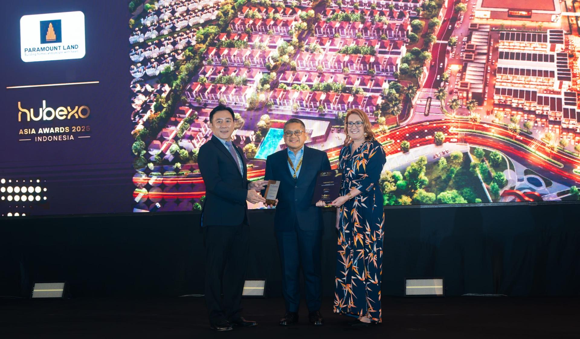 Paramount Land Raih Penghargaan Internasional Hubexo Asia Awards 2025