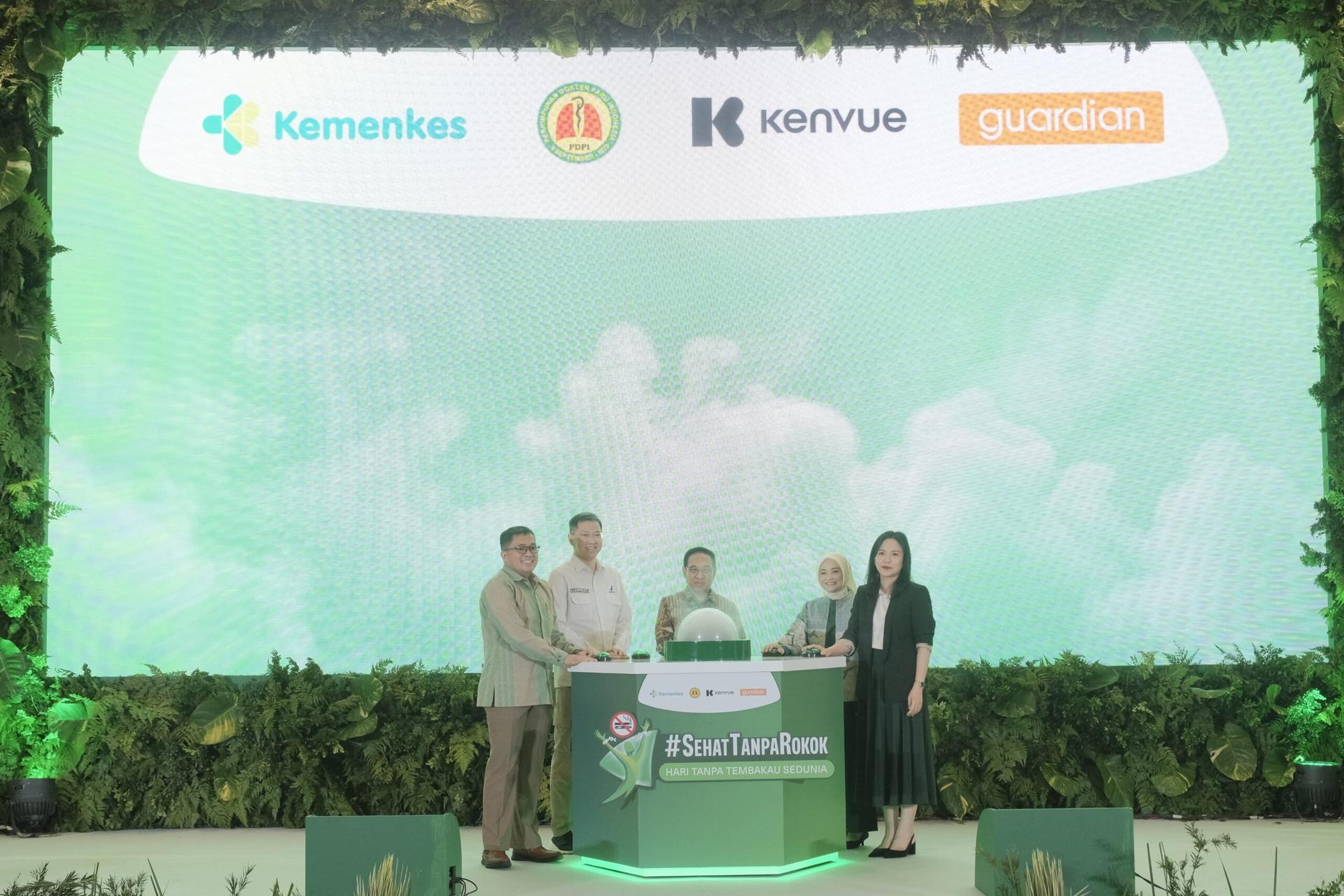 Guardian, Kenvue, dan Kemenkes Luncurkan Kampanye Nasional #SehatTanpaRokok