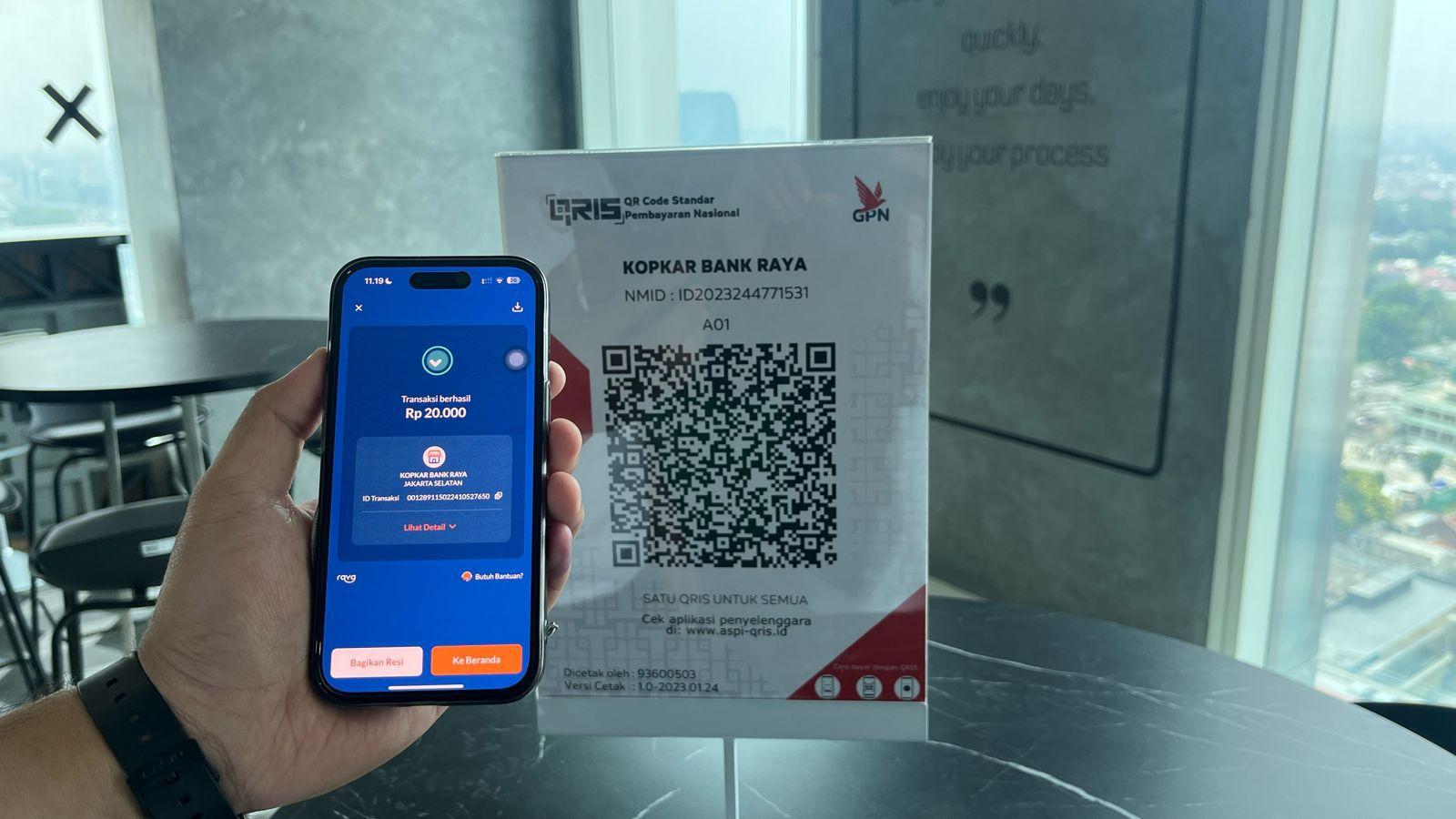 QRIS Bisnis Bank Raya