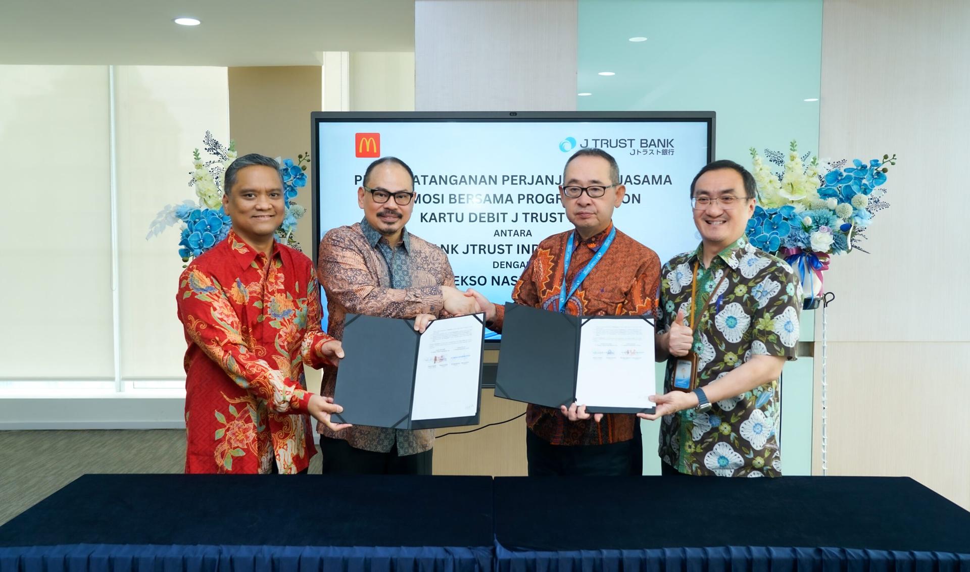 Dorong Transaksi, McDonald Indonesia Gandeng J Trust Bank