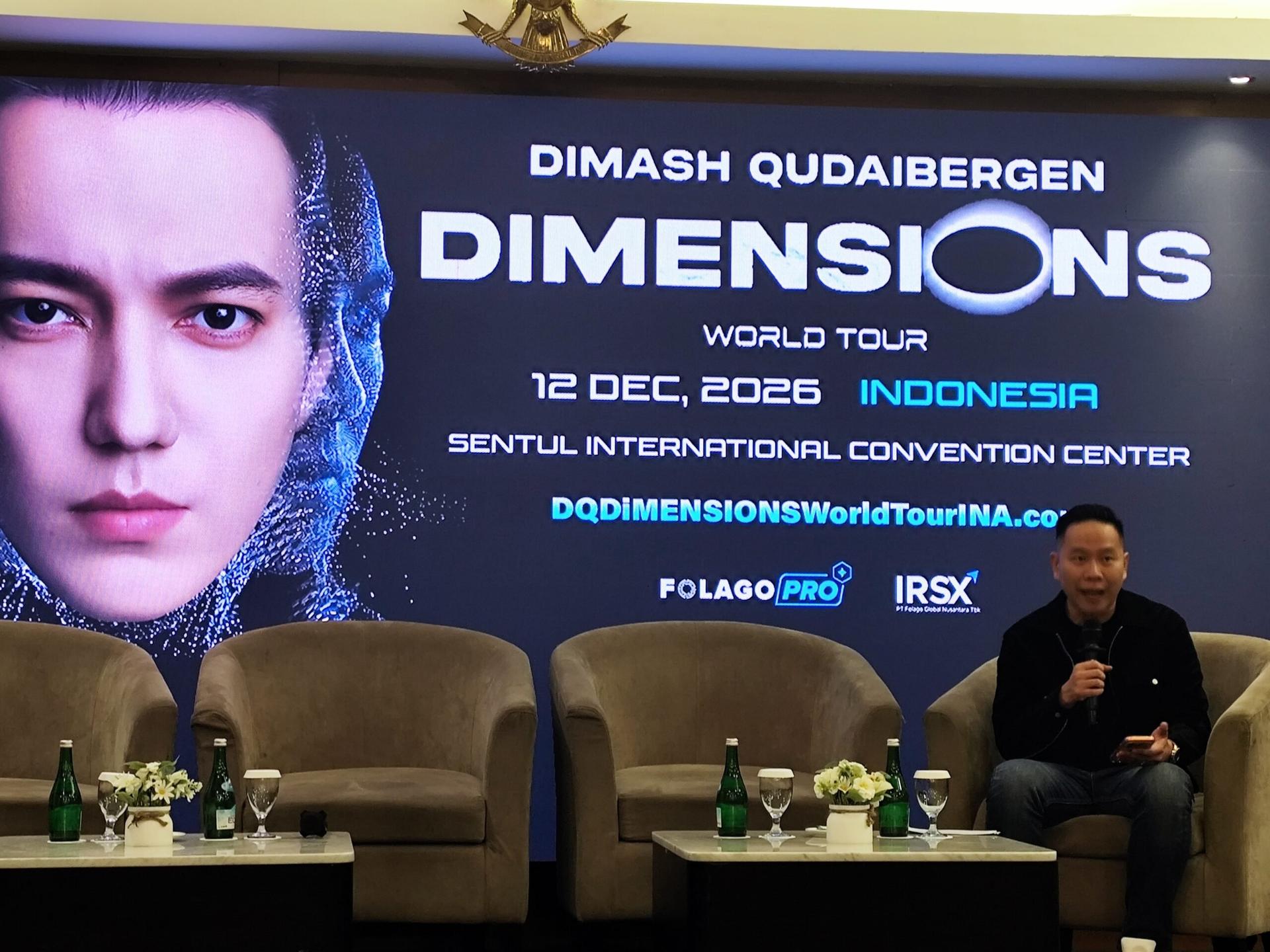Dimash Qudaibergen Gelar Konser Perdana di Indonesia, Tiket Mulai Rp 850.000