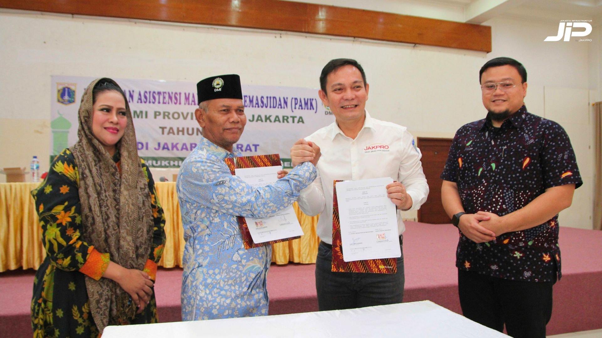 Buka Peluang Ekonomi, JIP dan DMI Bangun Menara Telekomunikasi