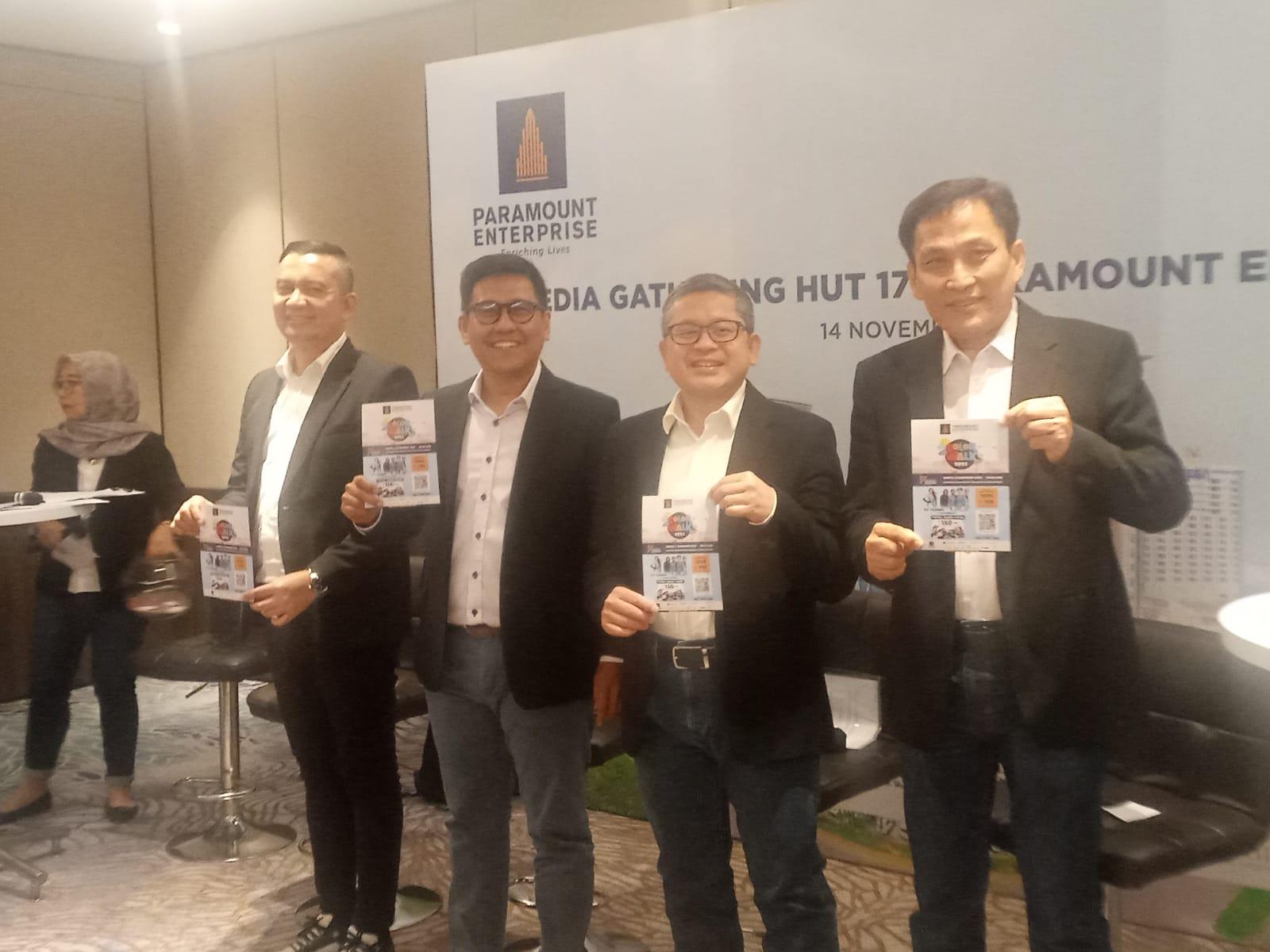 Rayakan HUT Ke-17, Paramount Enterprise International Gelar Sederet Brand Story Marketing