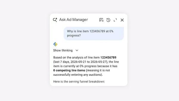 Ask Ad Manager