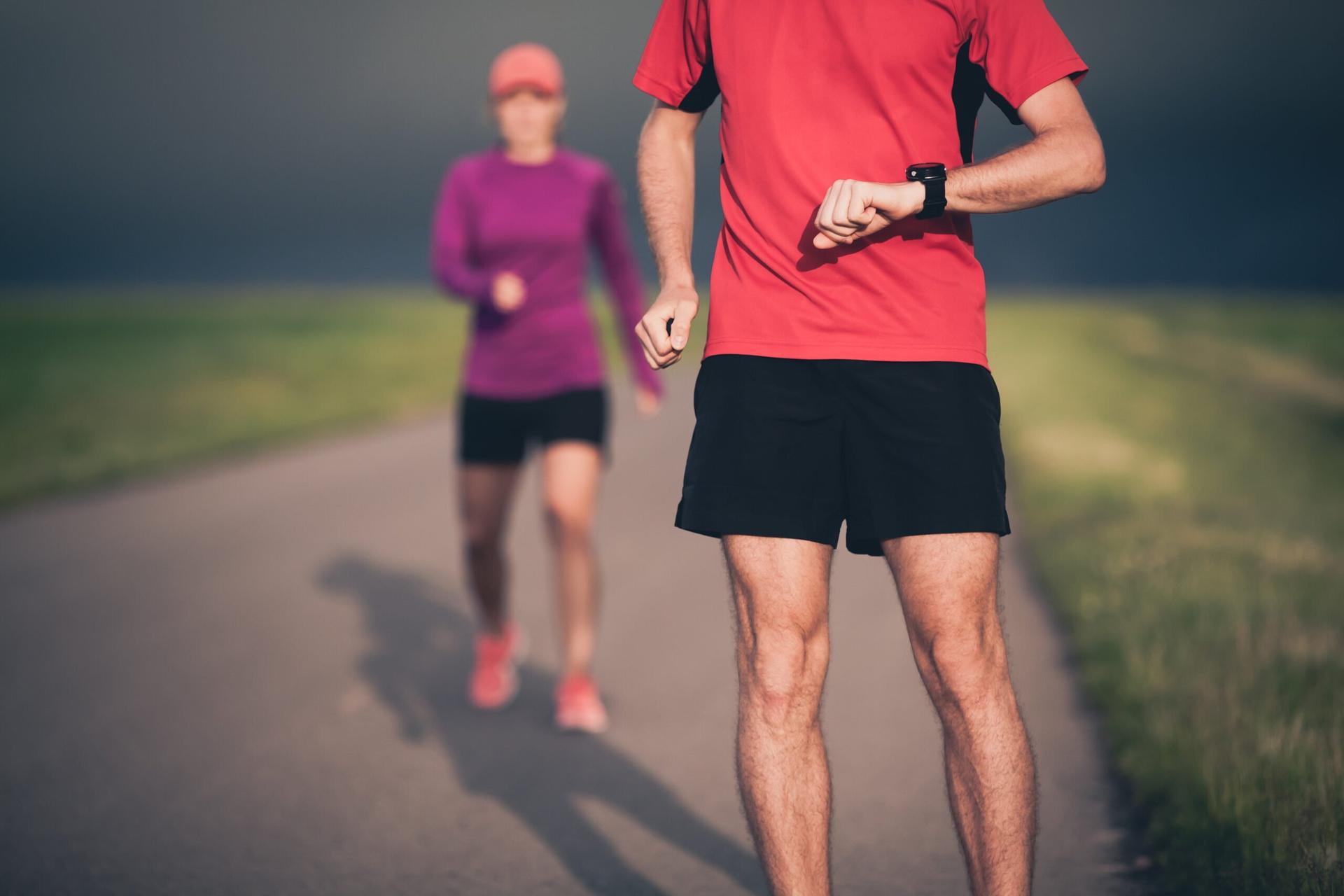 jarak lari yang ideal