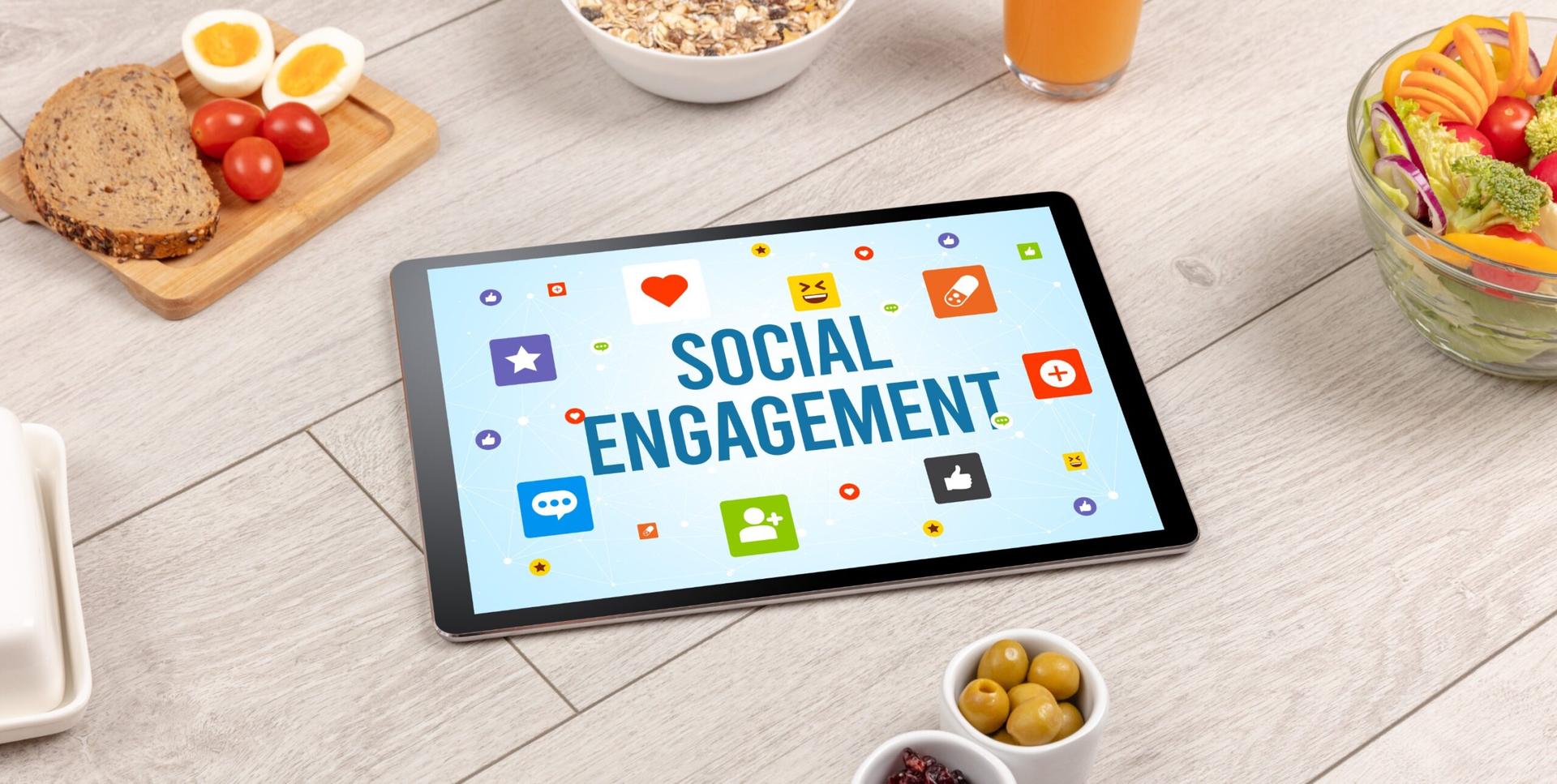 social media engagement