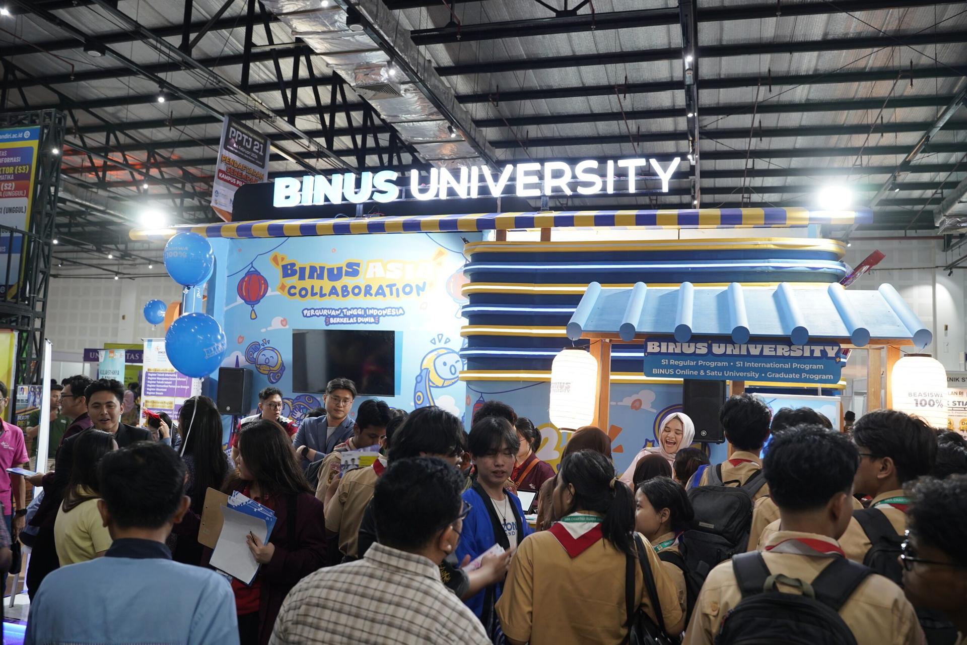 BINUS Manfaatkan PPTJ 2026 untuk Perkuat Positioning Kampus Global Lewat Pengalaman Interaktif
